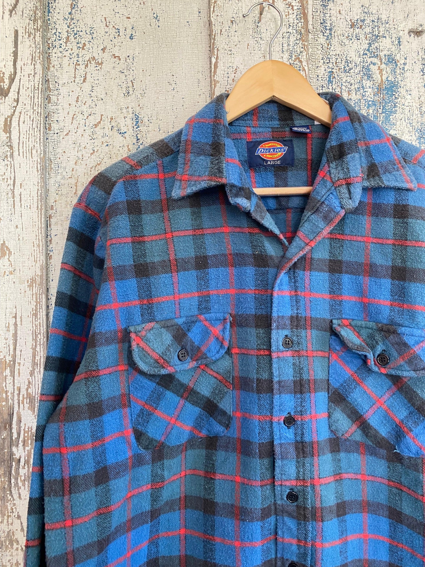 1990s Cotton Dickies Flannel | L