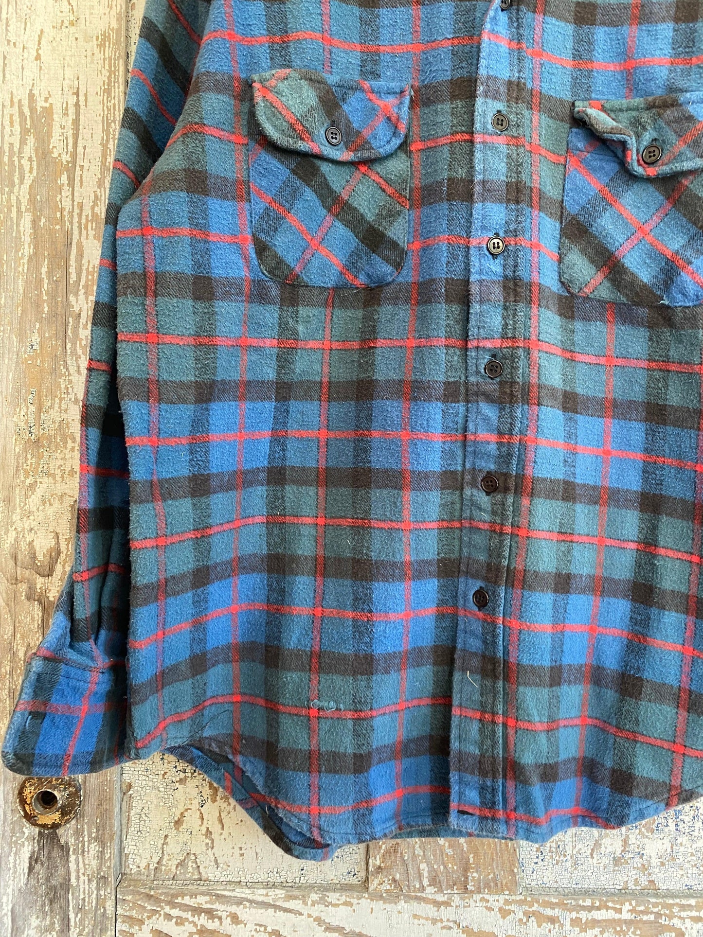 1990s Cotton Dickies Flannel | L