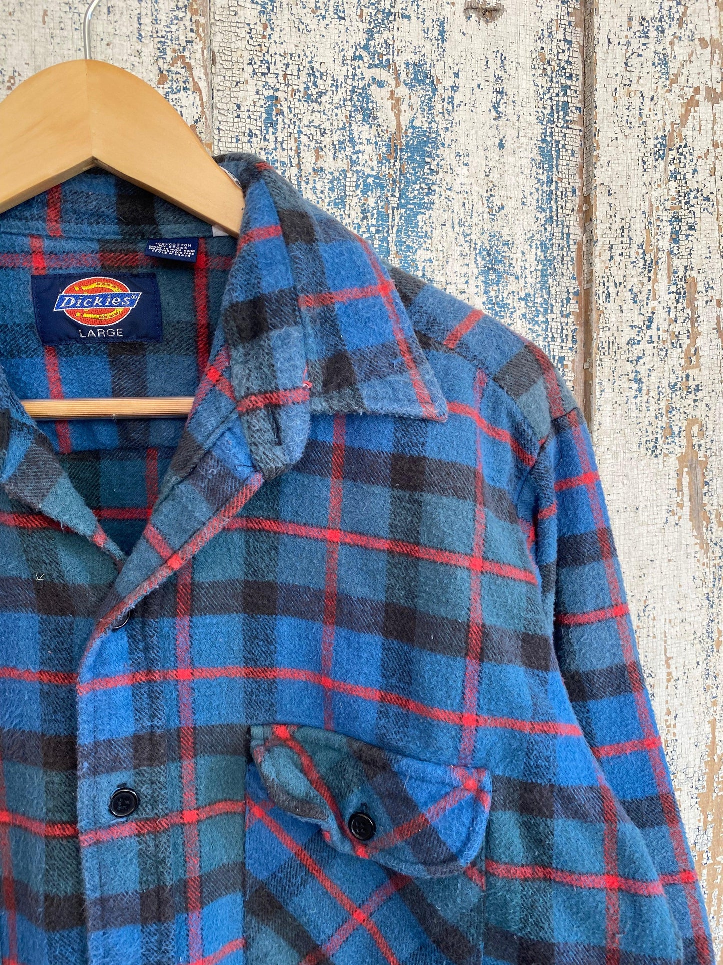 1990s Cotton Dickies Flannel | L