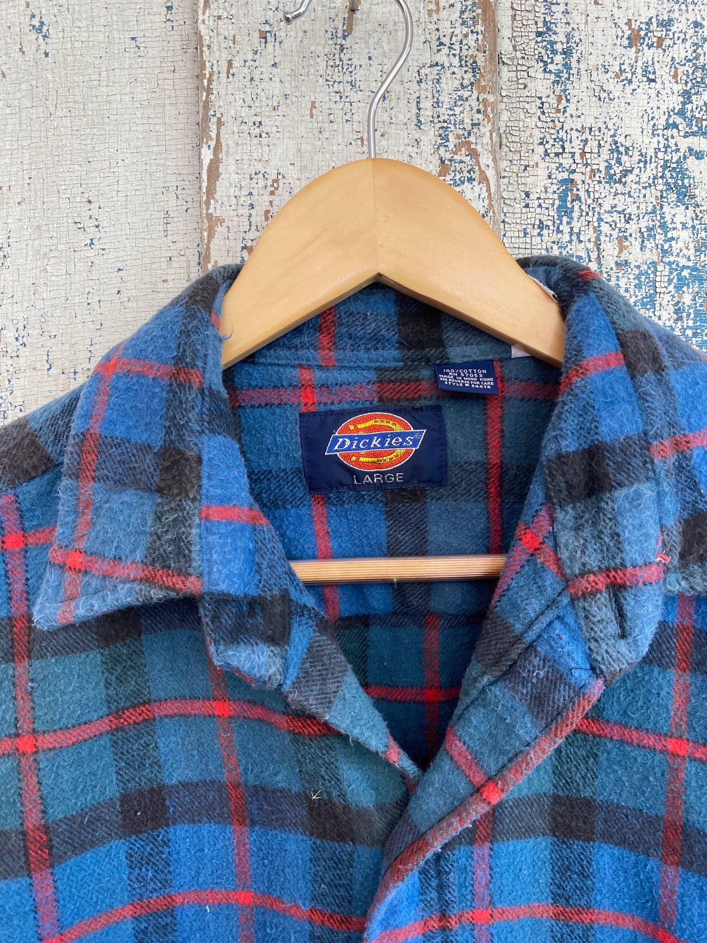 1990s Cotton Dickies Flannel | L