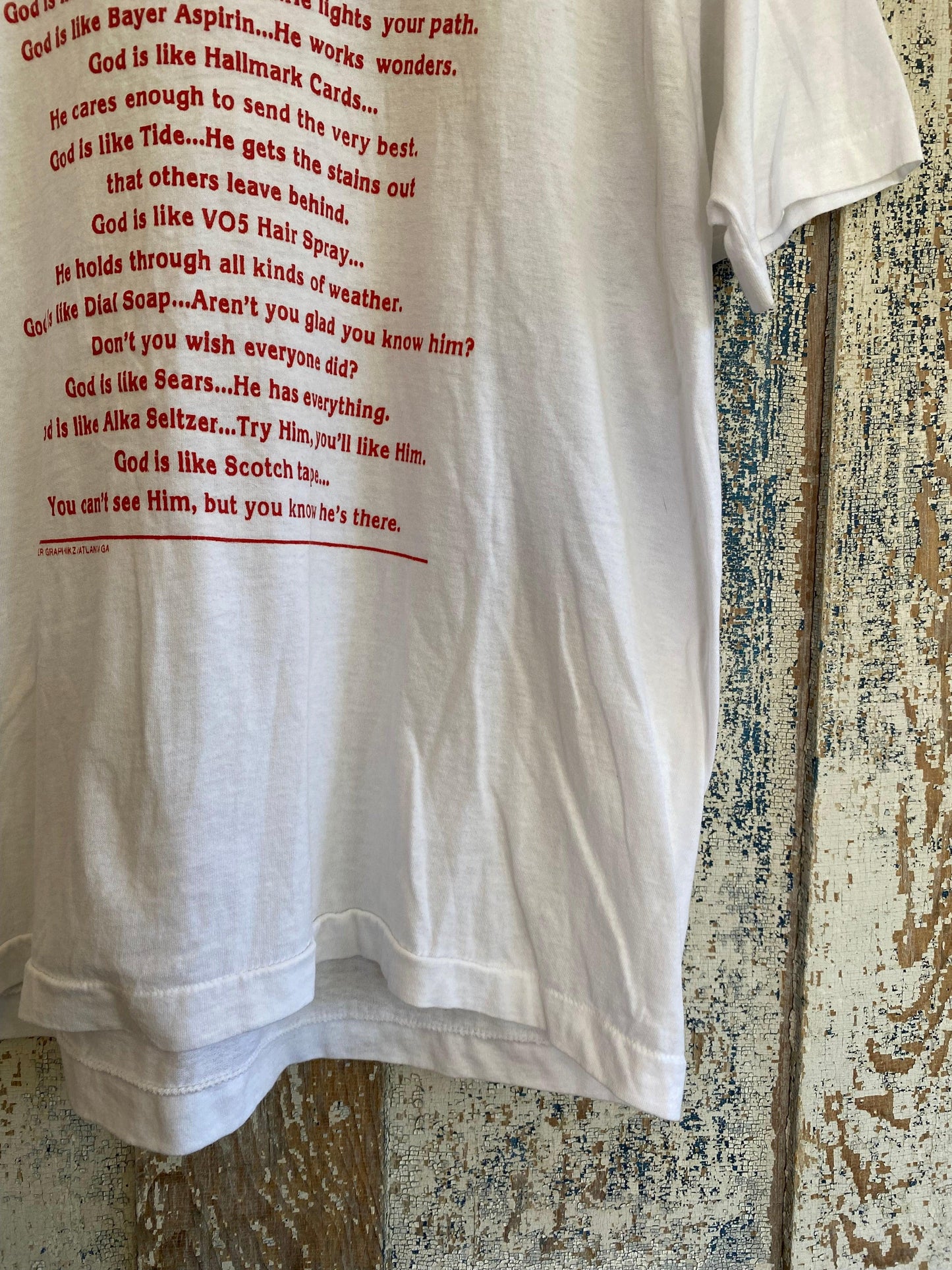 1980s "God is Like" Tee | L