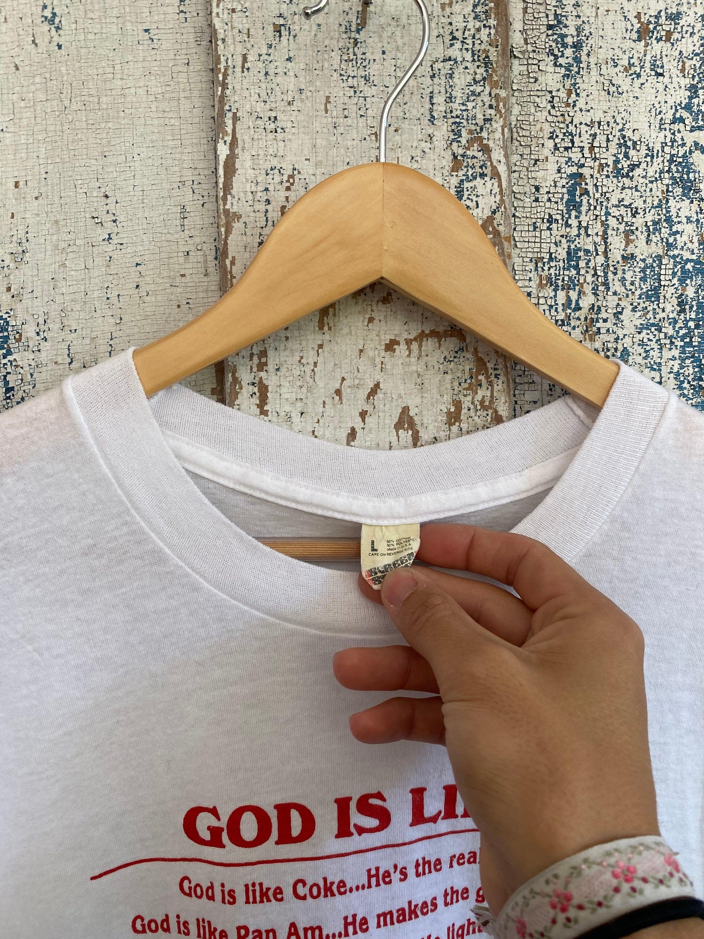 1980s "God is Like" Tee | L