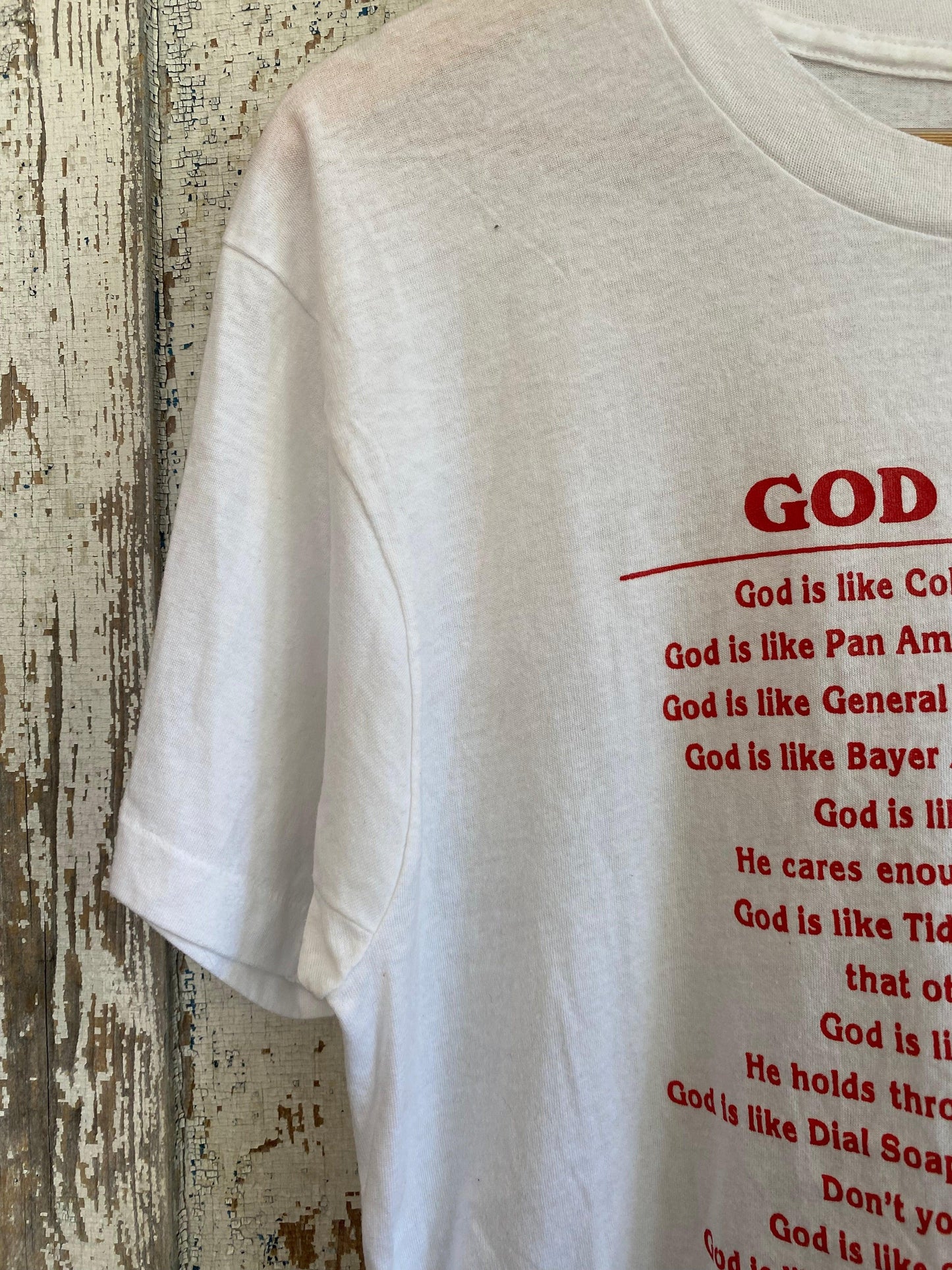 1980s "God is Like" Tee | L