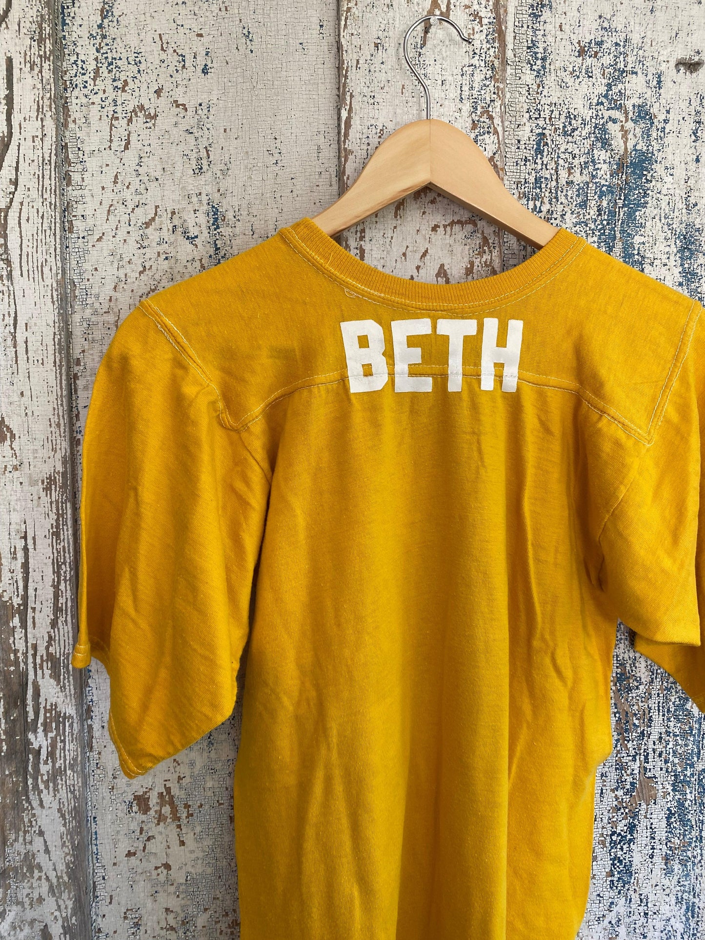 1970s 3 Quarter Sleeve Tee | M