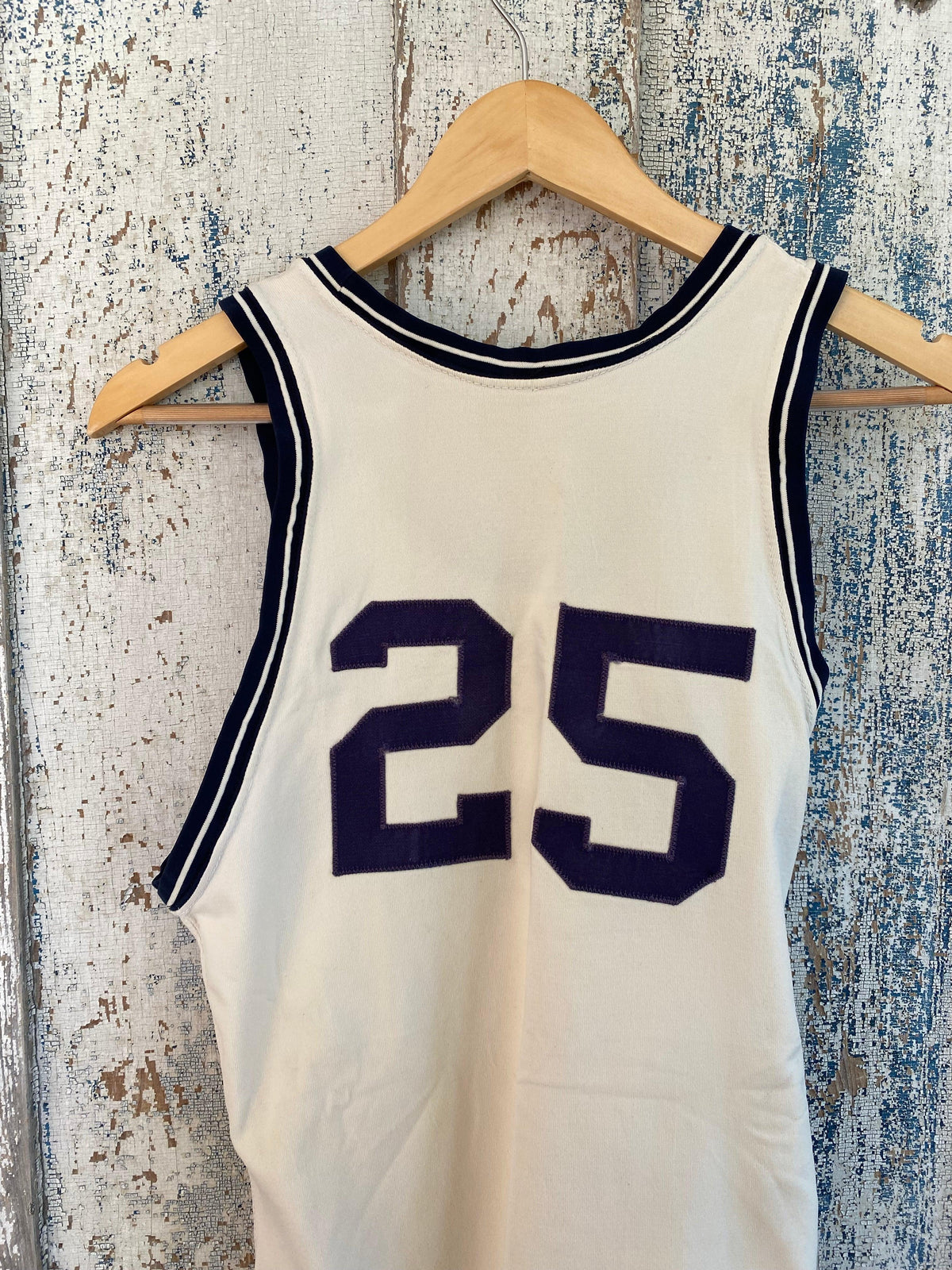 1960s Knit Basketball Jersey | M