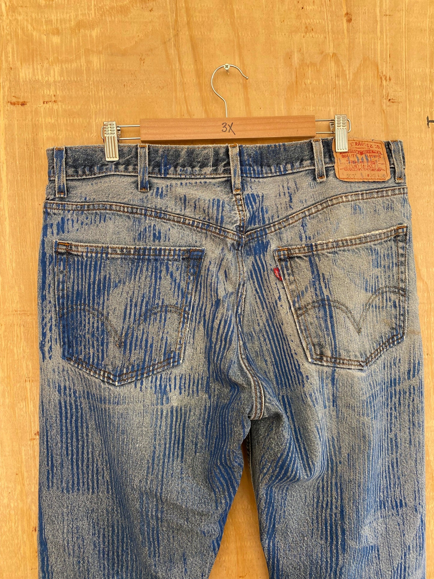 Hickory Striped Flared Denim | 37