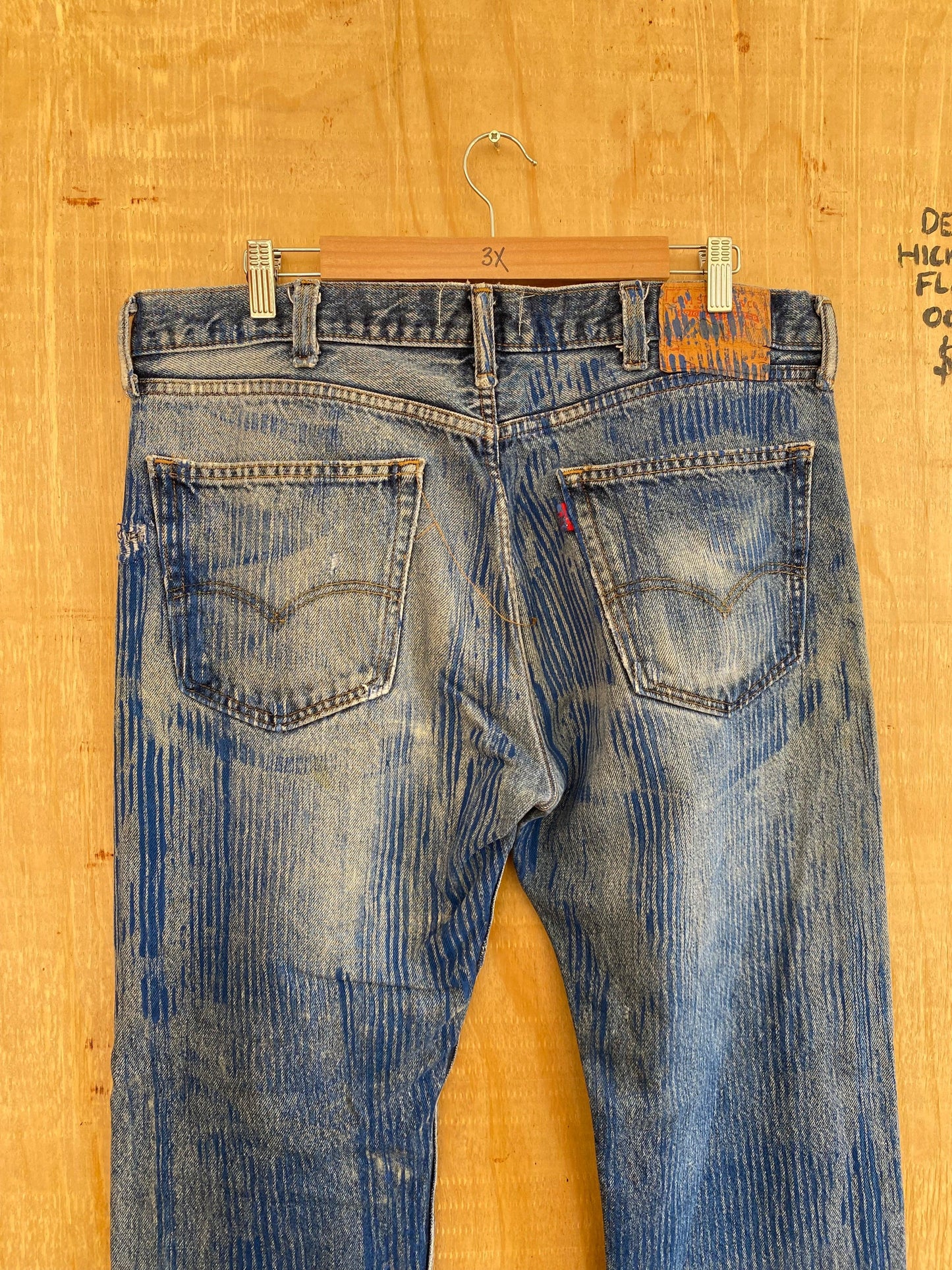 Hickory Striped Flared Denim | 37