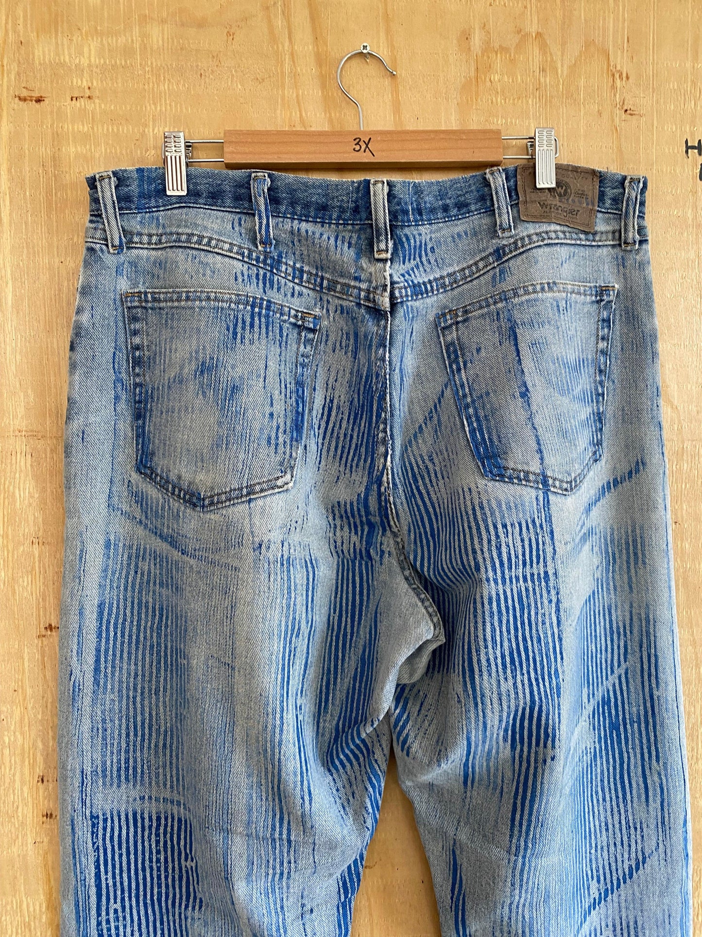 Hickory Striped Flared Denim | 39