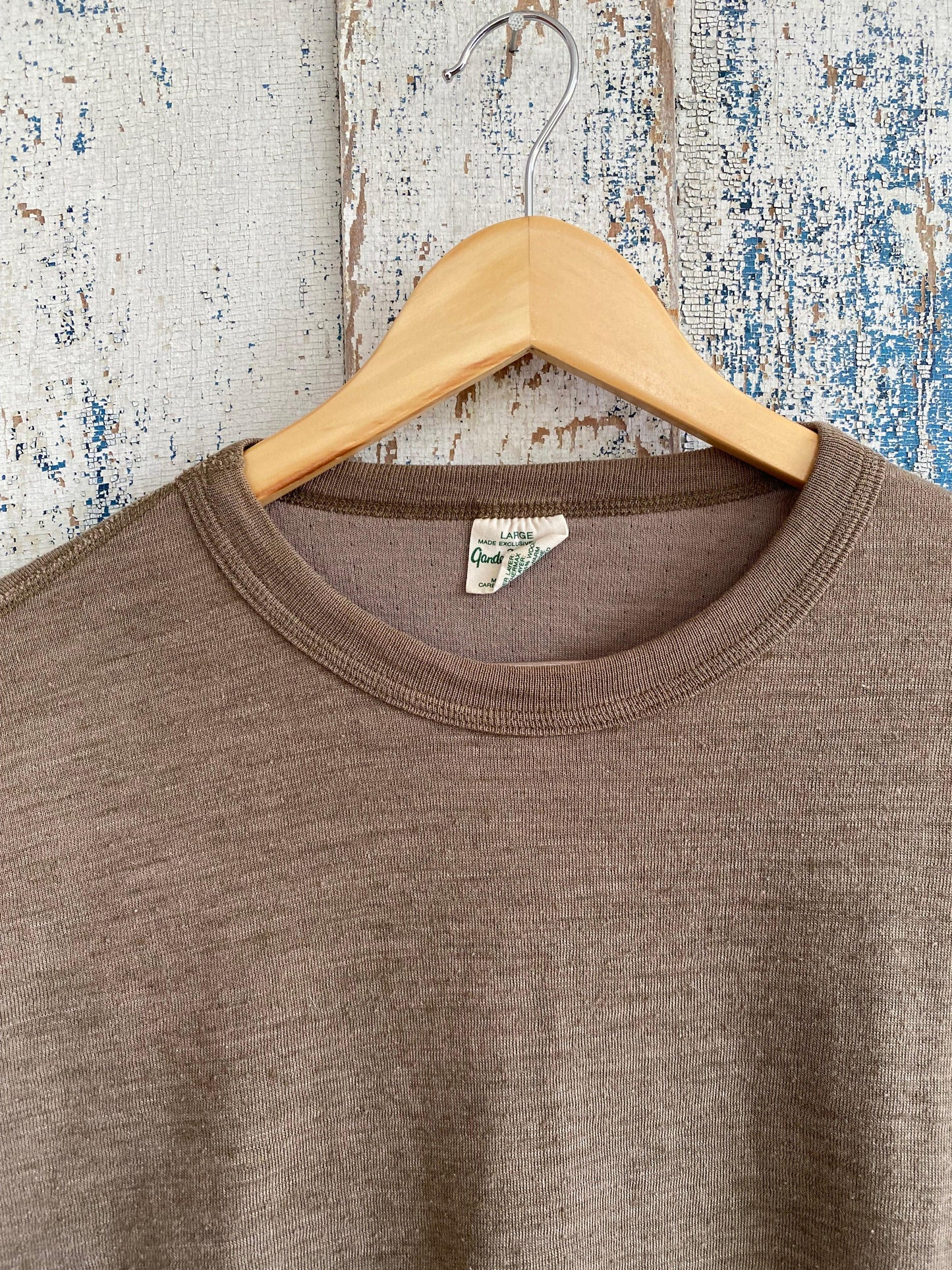 1970s Olive Long Sleeve | L