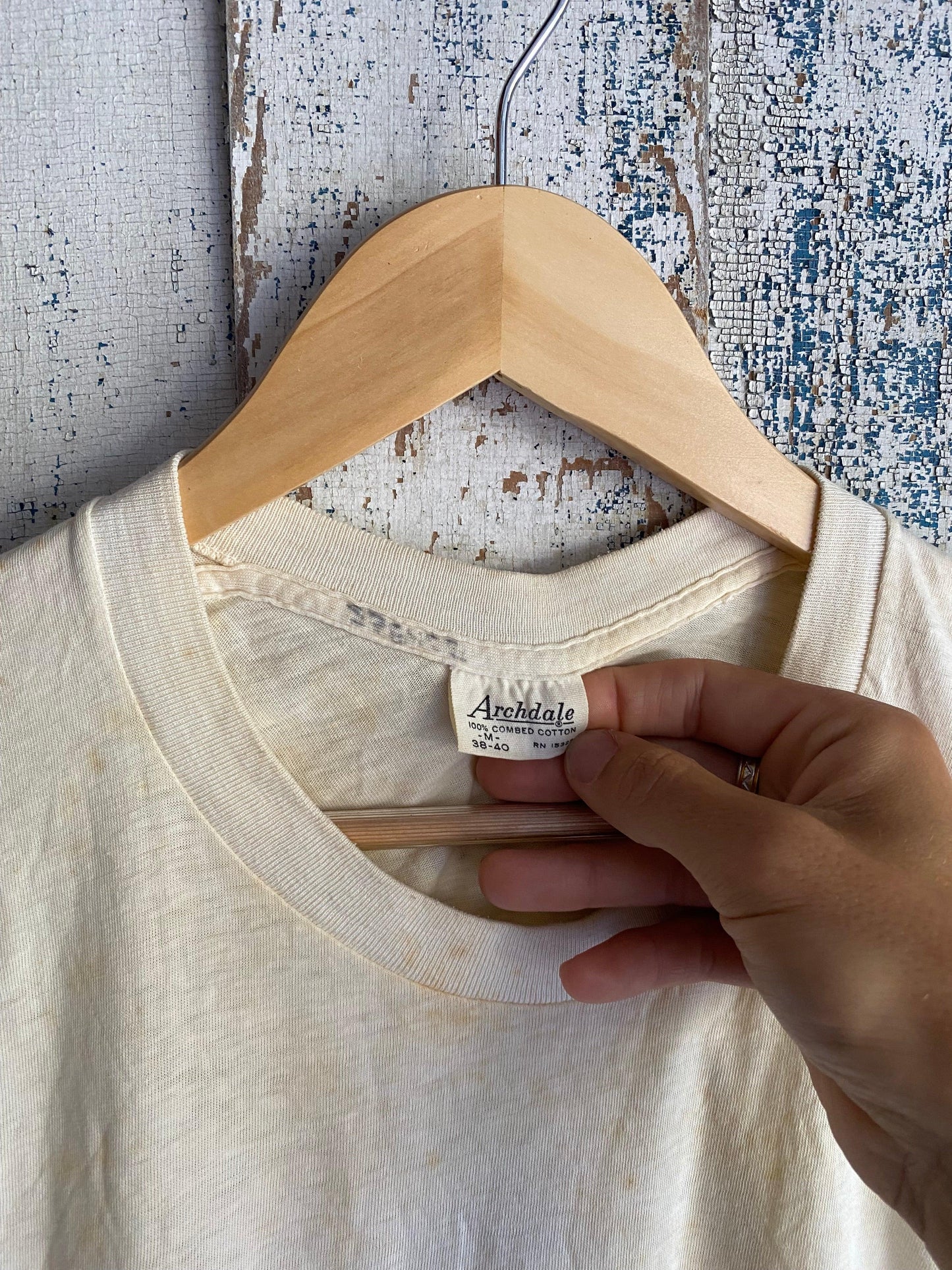 1960s White Tee | M