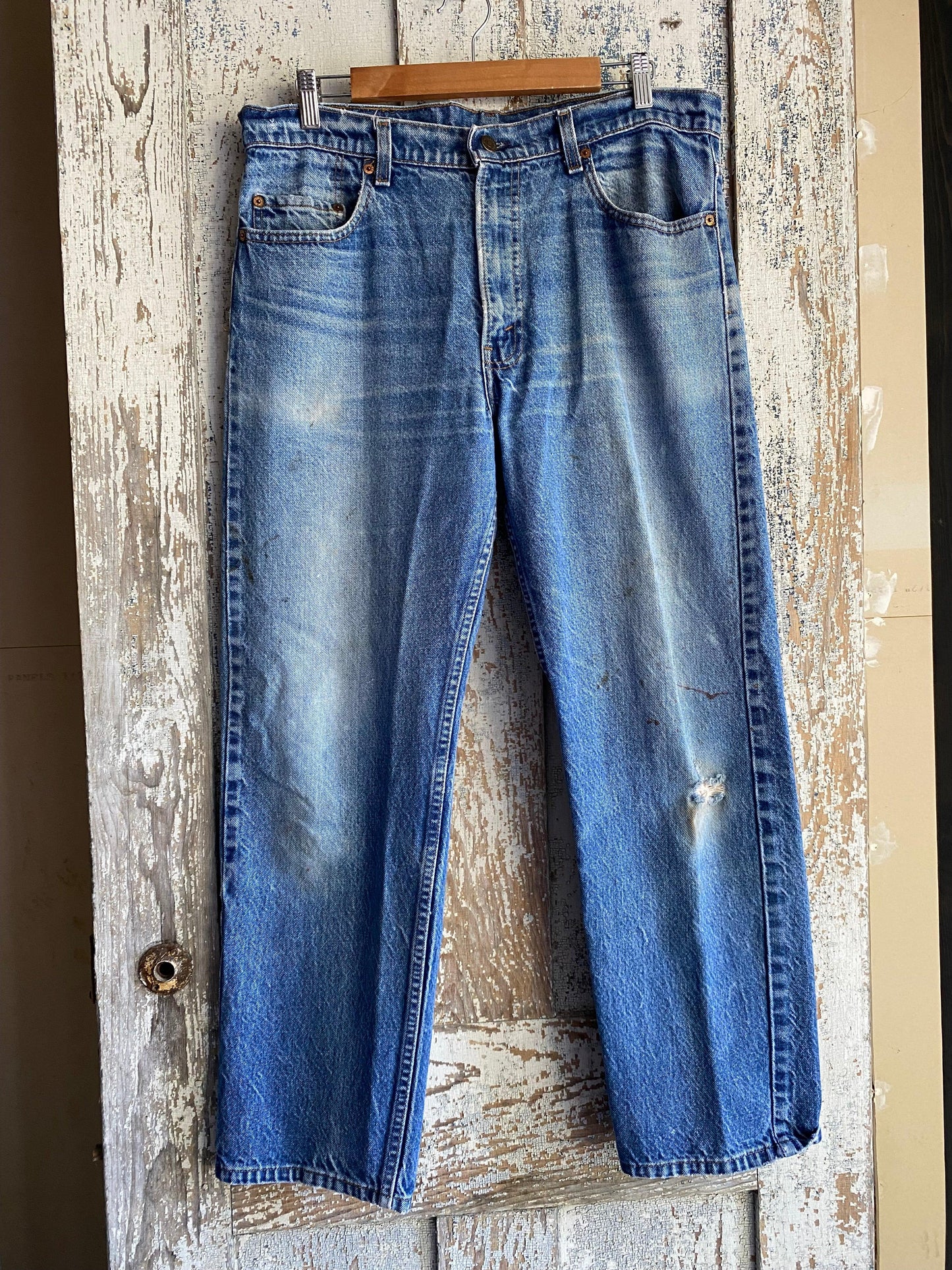 1980s 505 Distressed Levis | 36