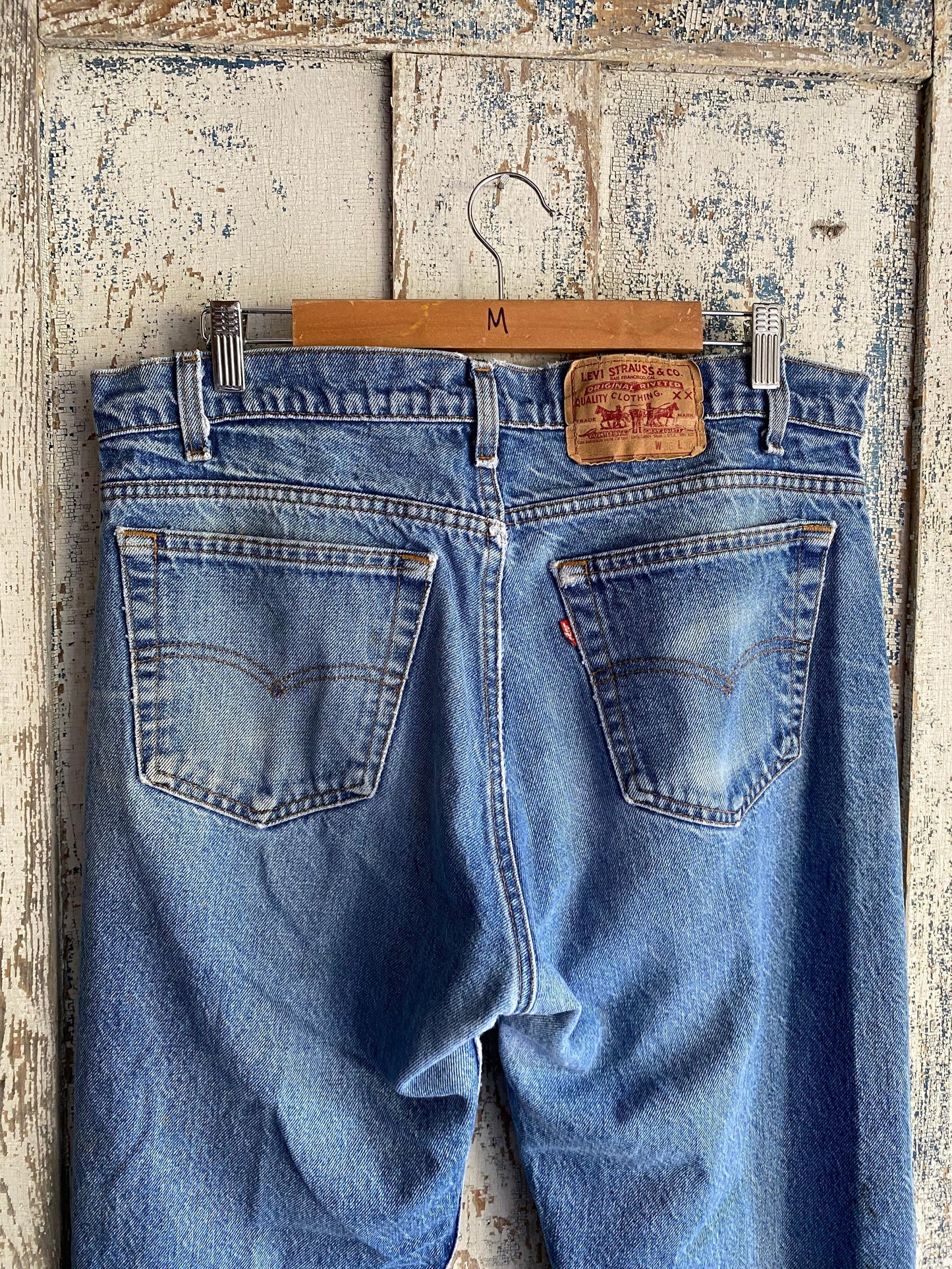 1980s 505 Distressed Levis | 36