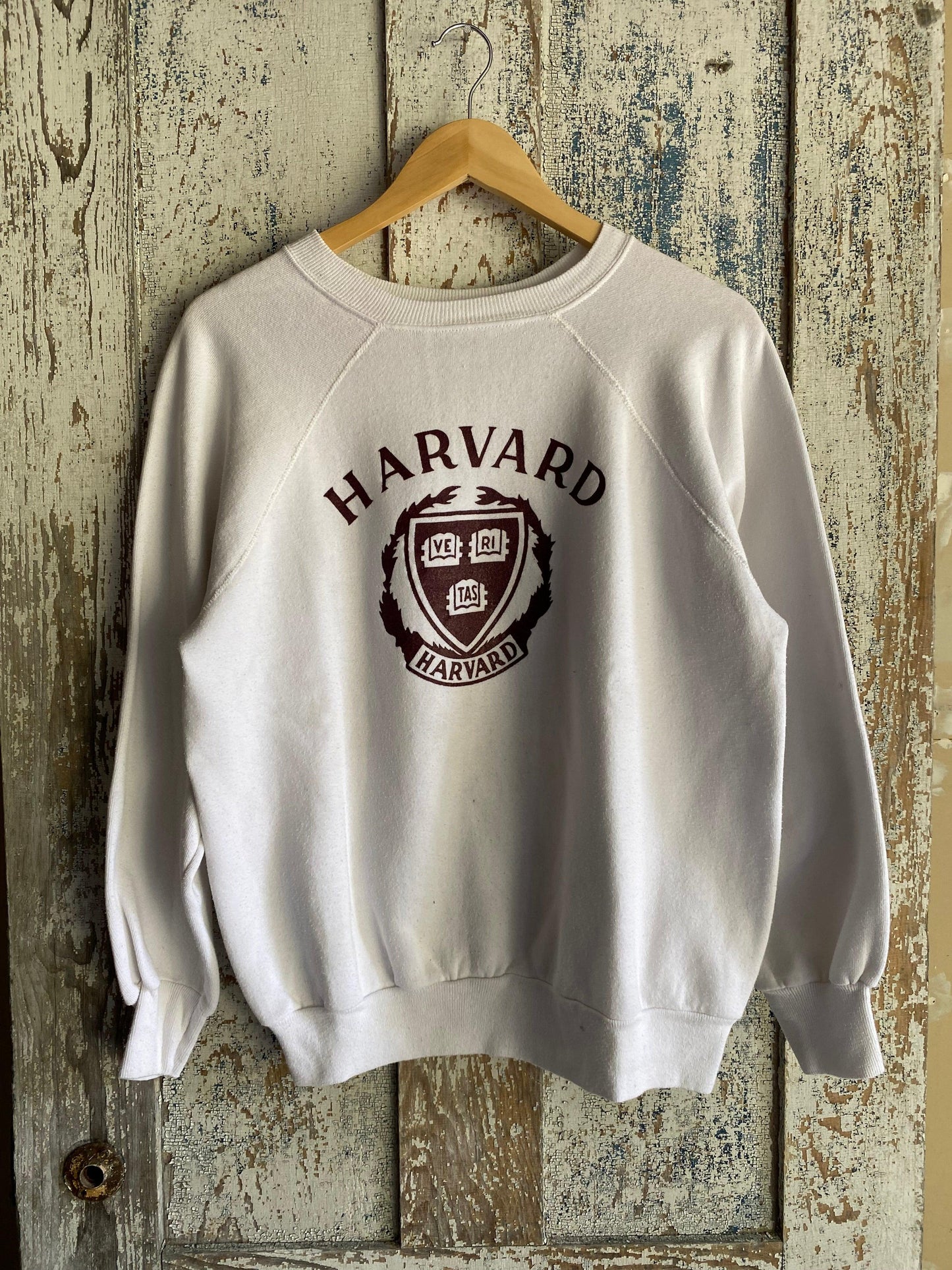 1980s Harvard Raglan Crewneck | L