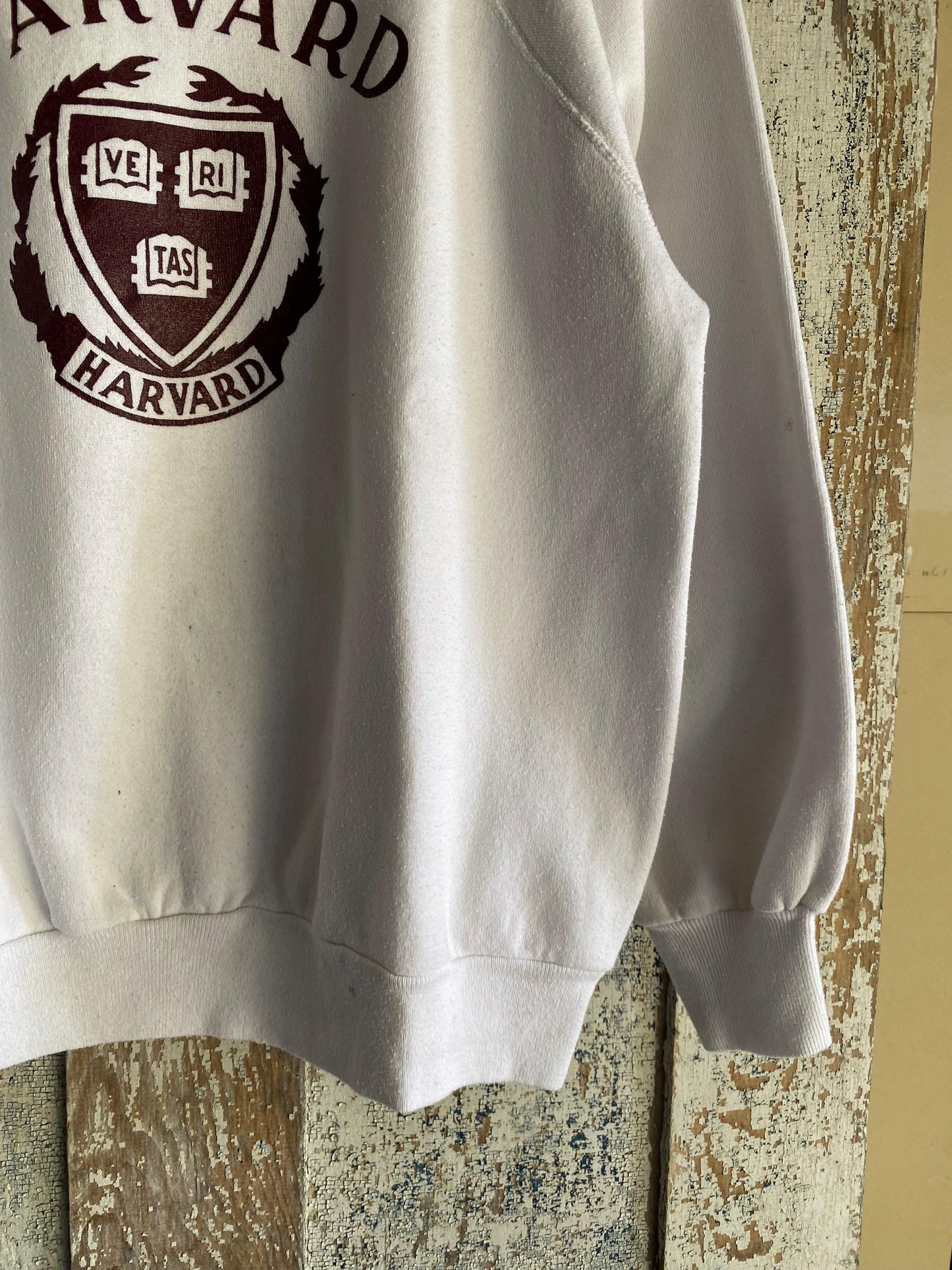 1980s Harvard Raglan Crewneck | L