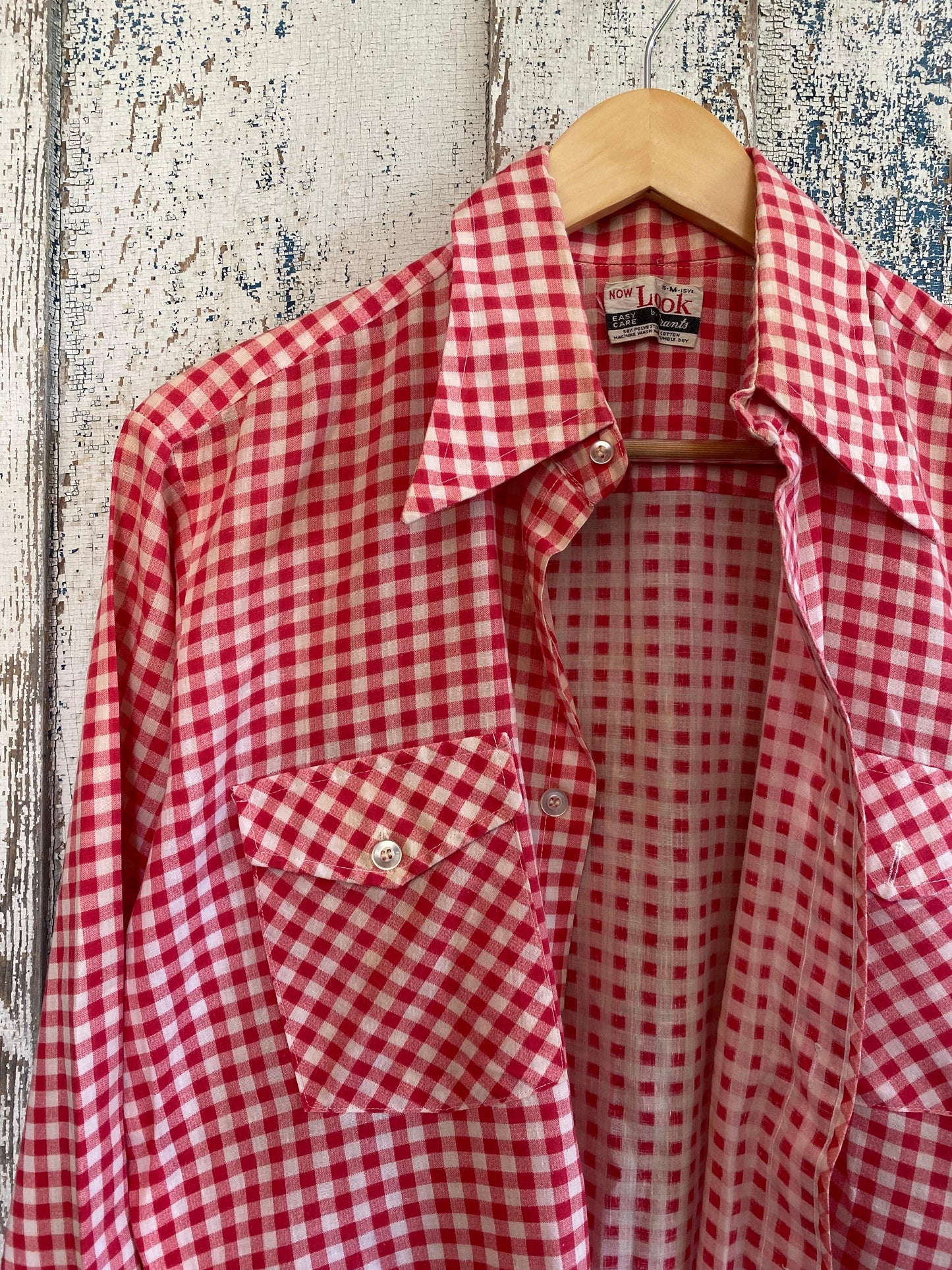 1980s Checkered Shirt | L