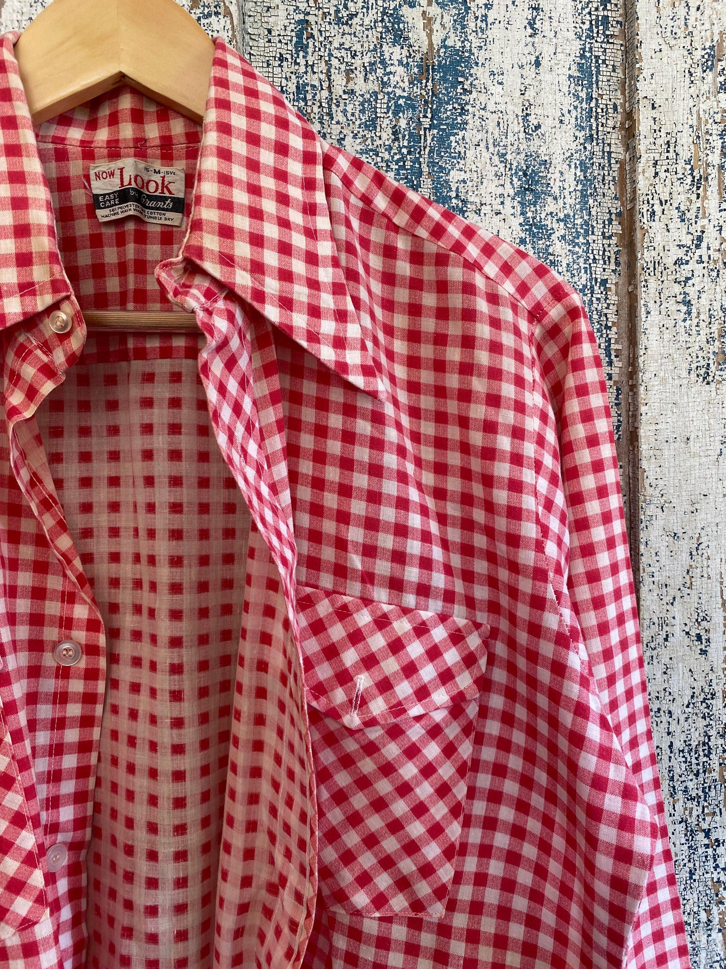 1980s Checkered Shirt | L