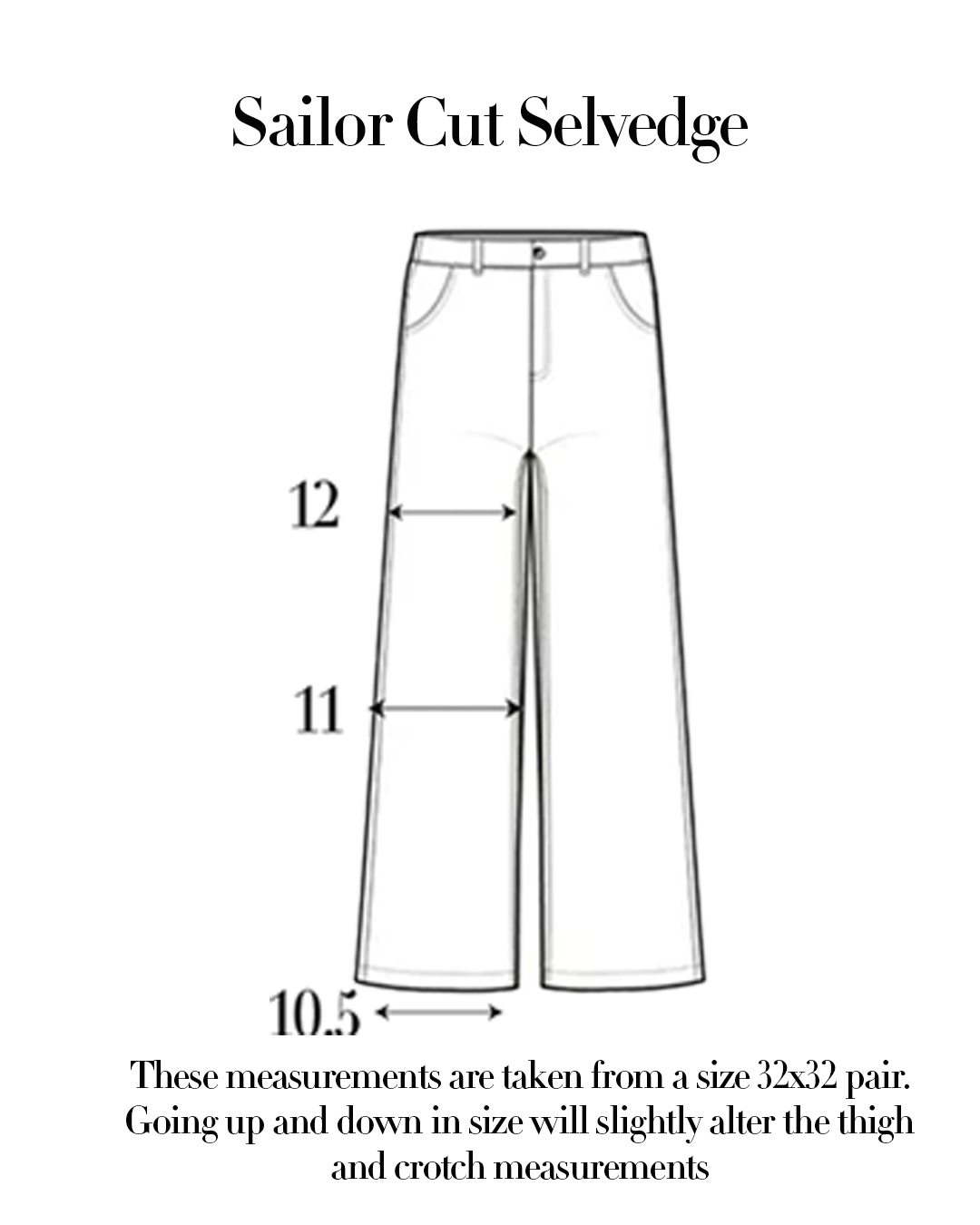 Sailor Cut Selvedge