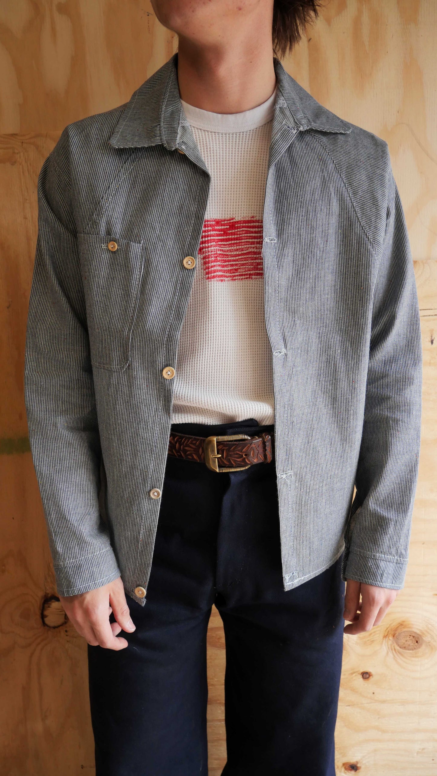 Pinstriped Factory Shirt