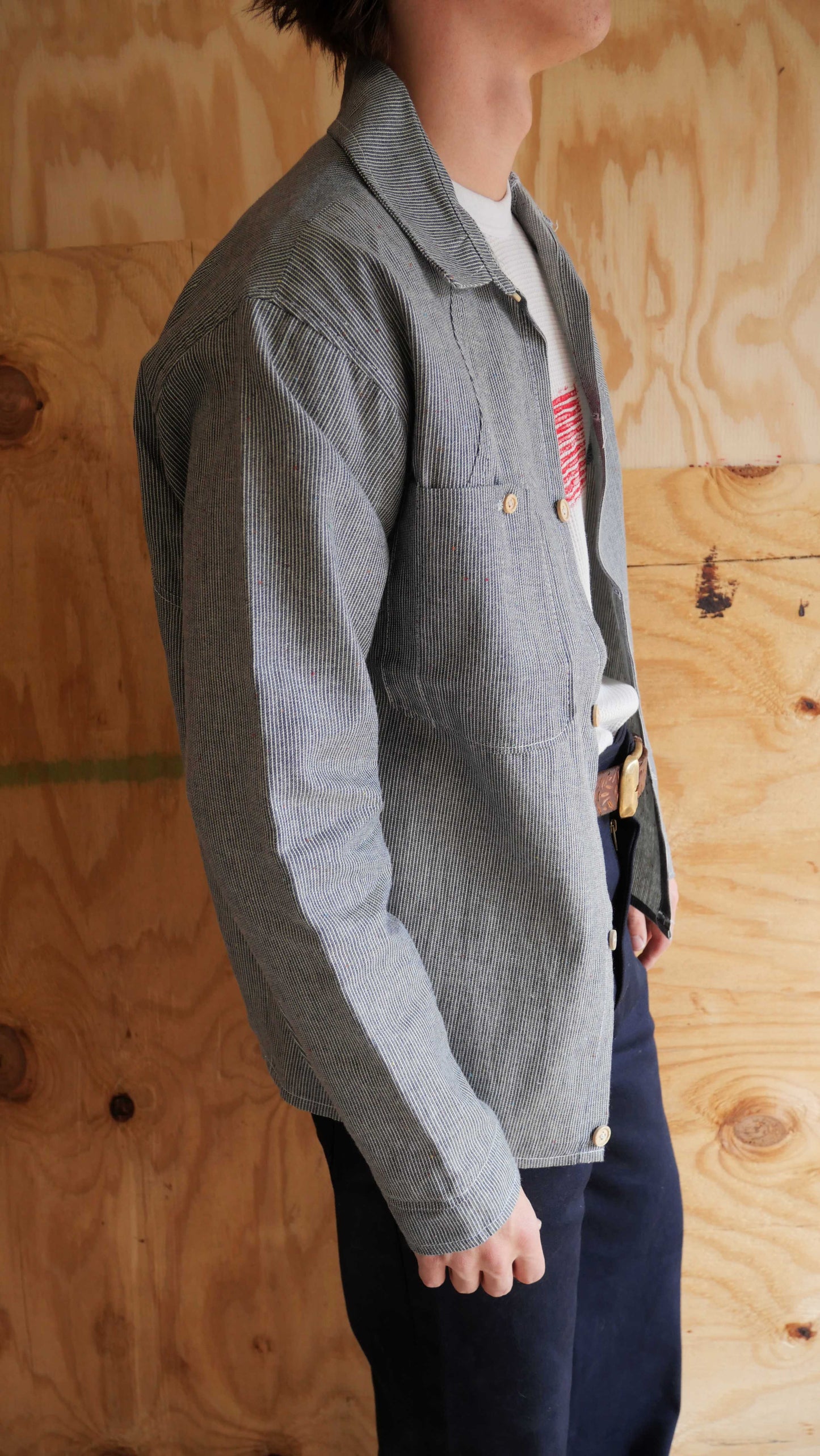 Pinstriped Factory Shirt