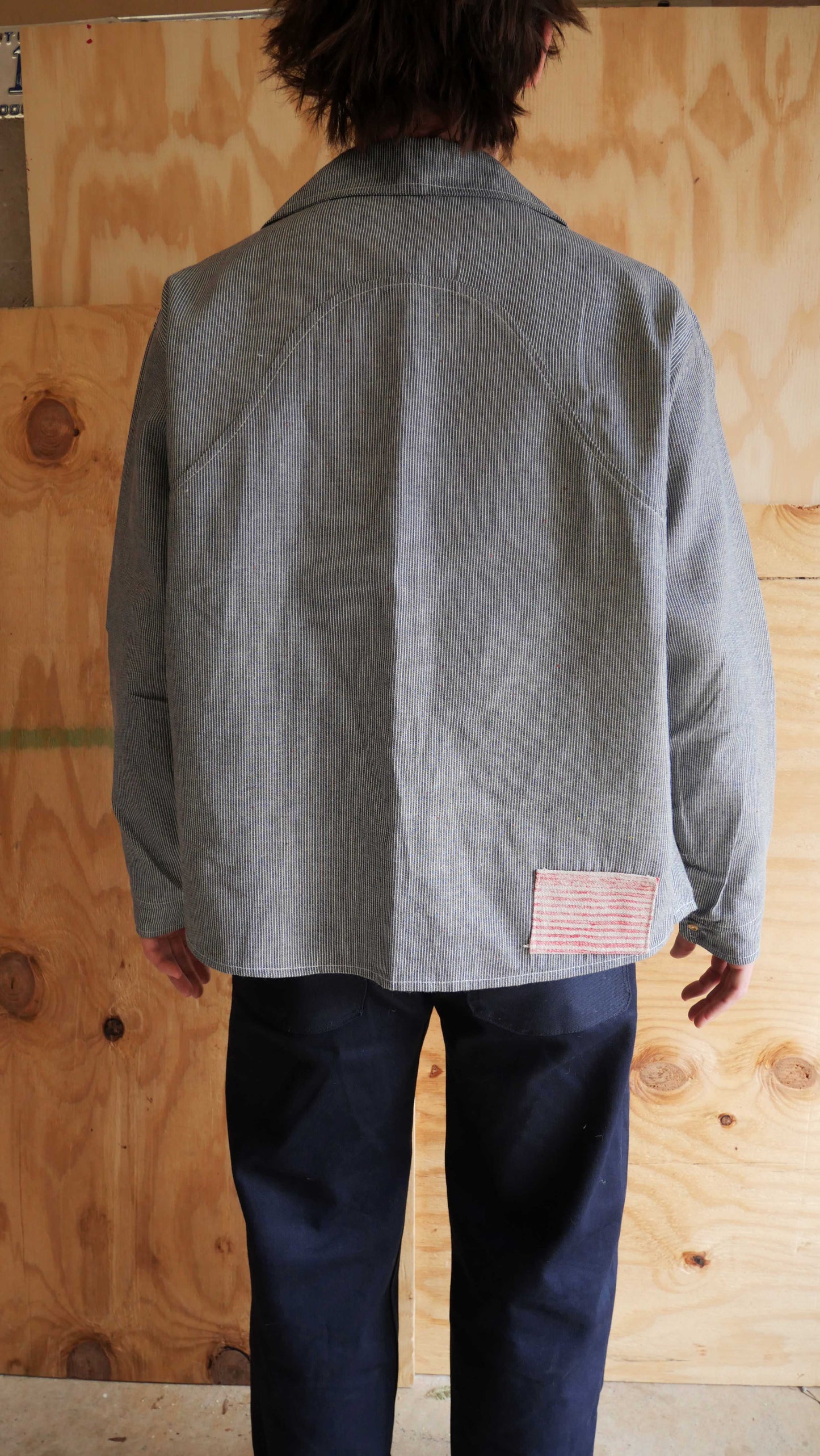 Pinstriped Factory Shirt