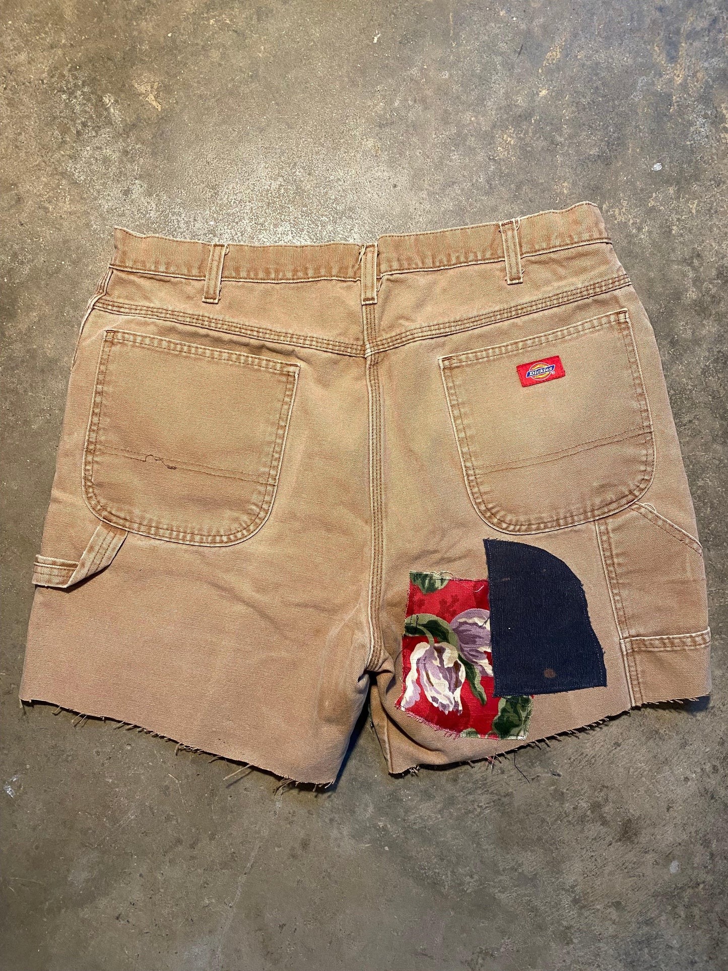 Despise Gossip Patchwork Shorts | 38