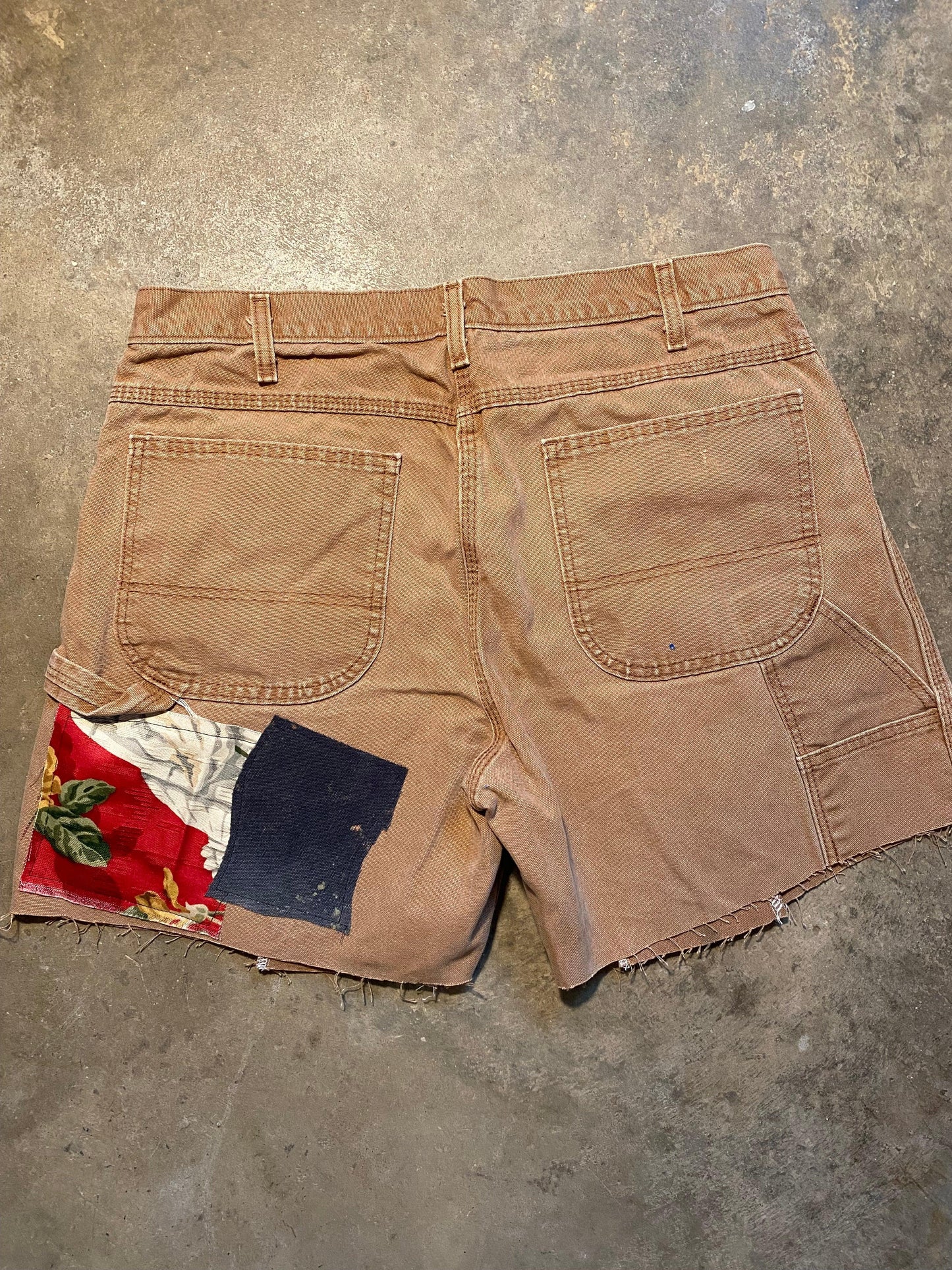 Despise Gossip Patchwork Shorts | 36