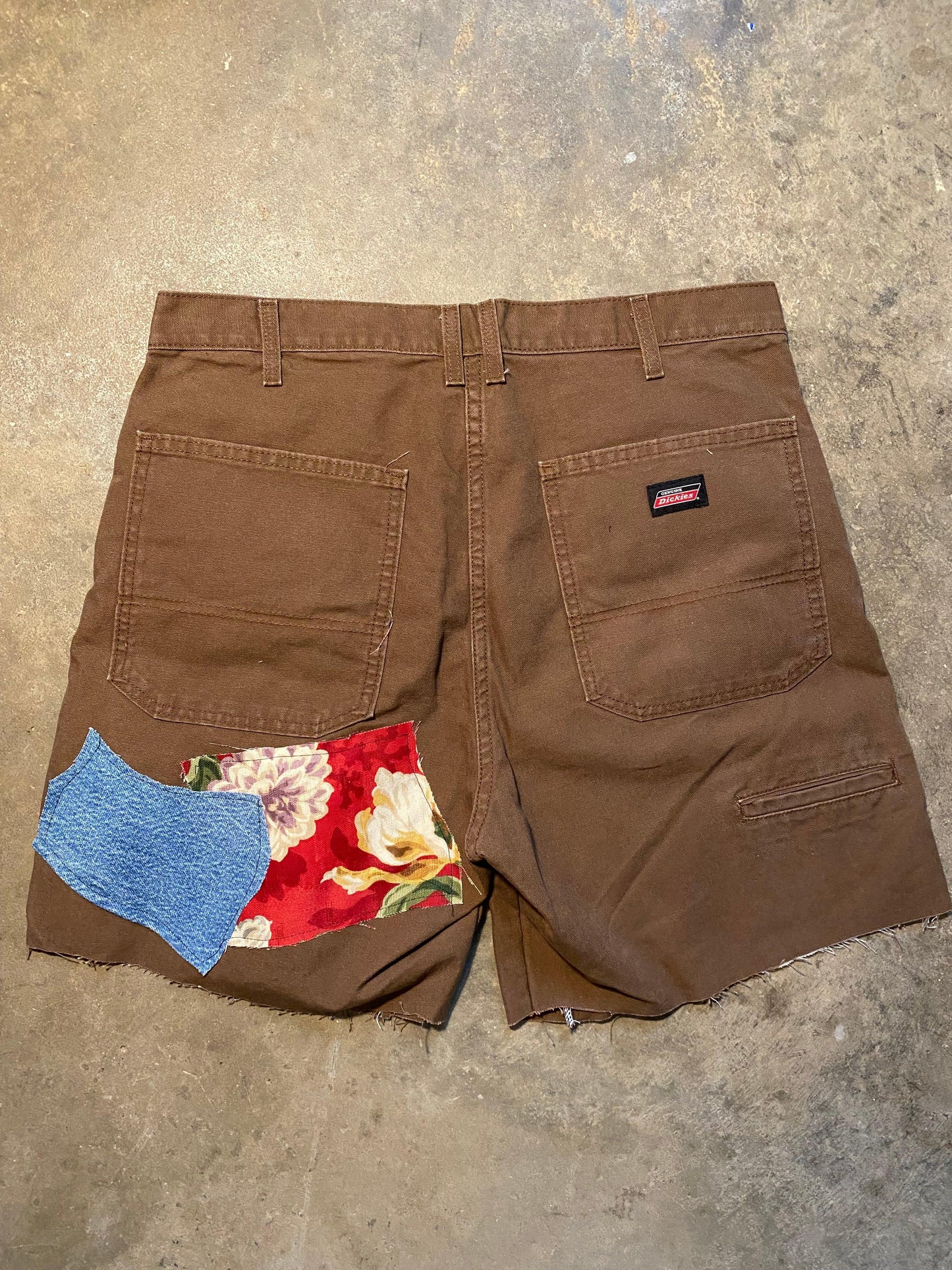 Despise Gossip Patchwork Shorts | 36