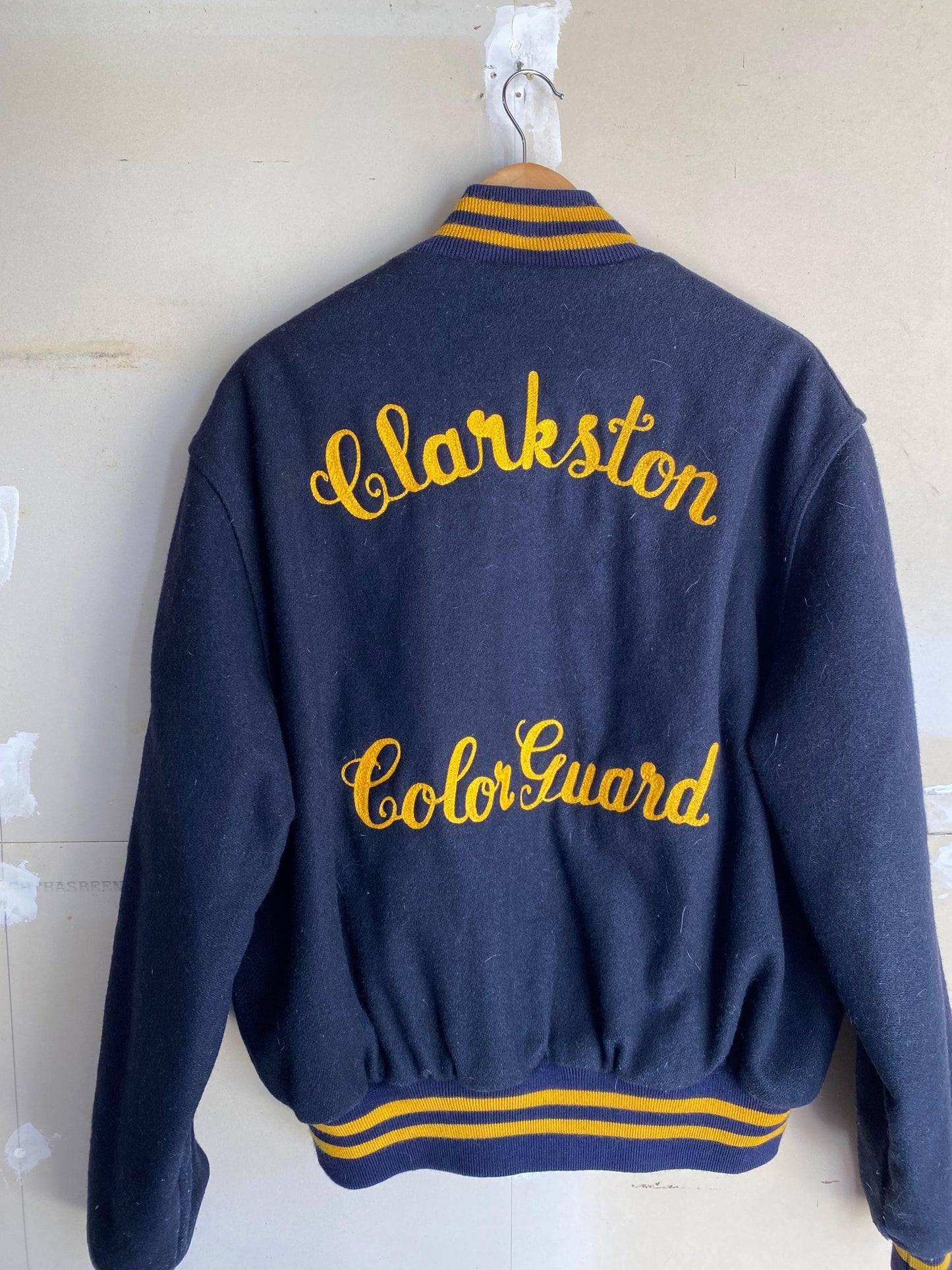 1990s Boxy Varsity Jacket | L
