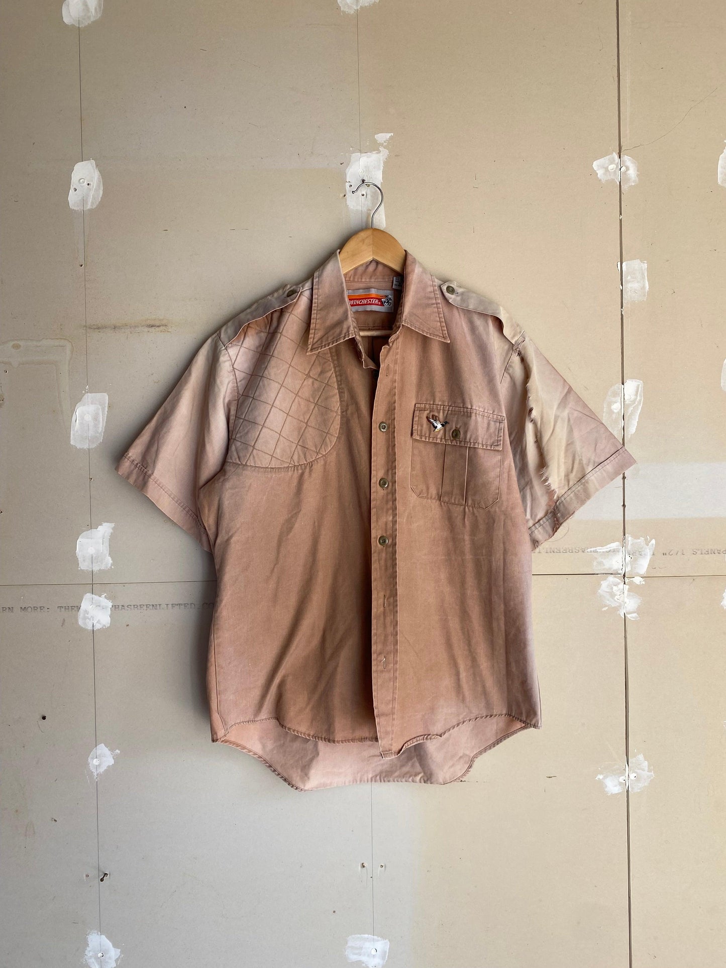 1990s Faded Hunting Shirt | L