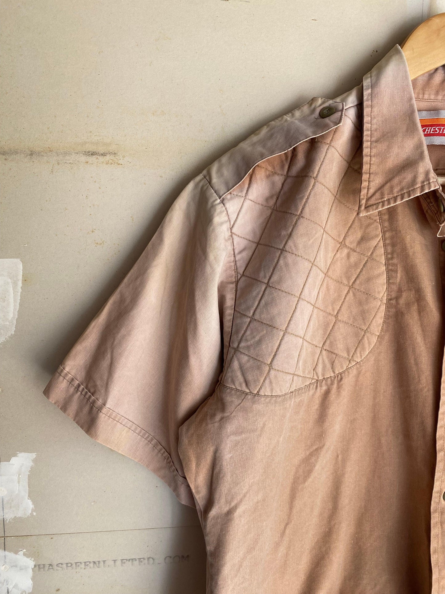 1990s Faded Hunting Shirt | L