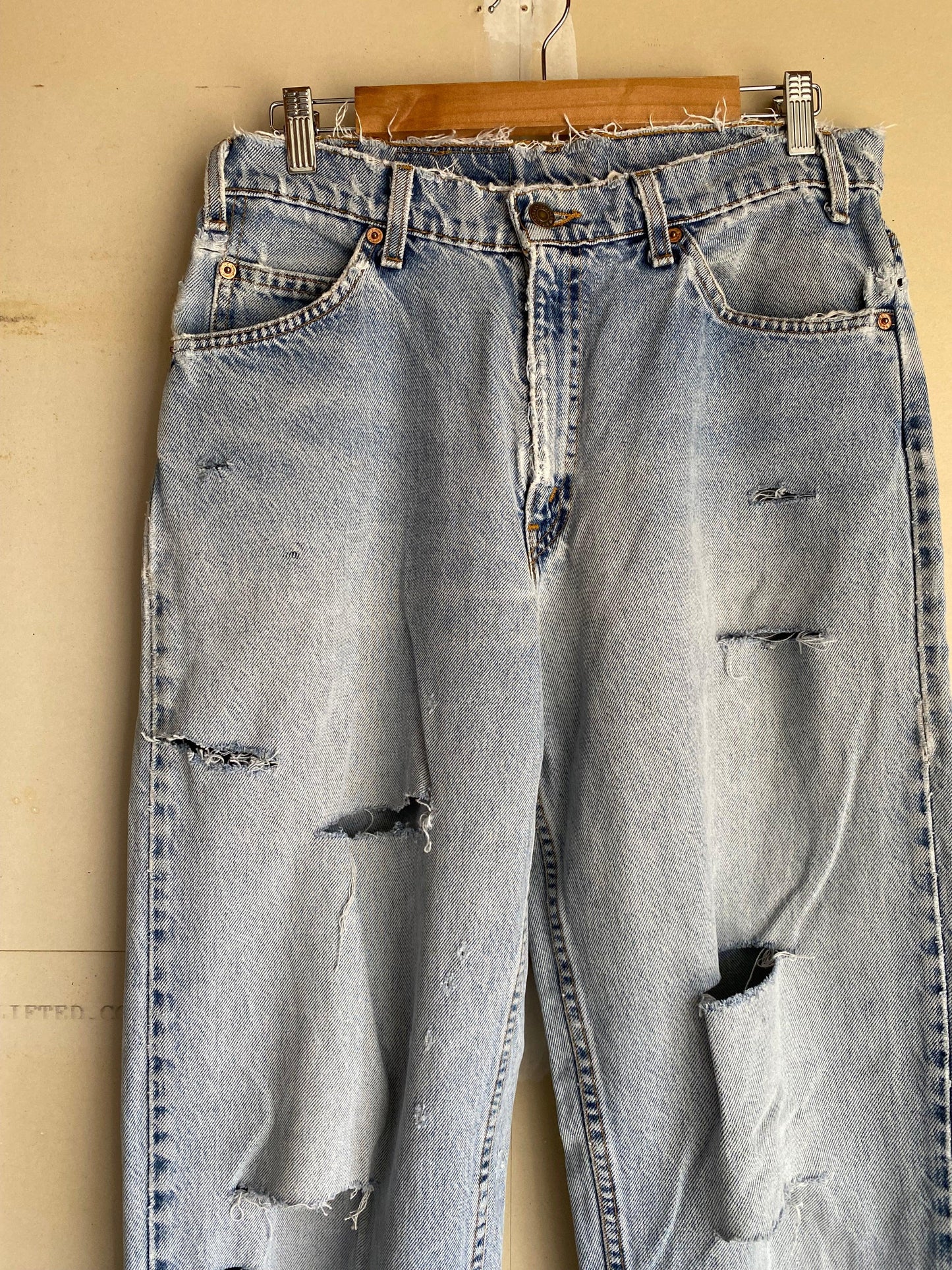 1980s Distressed Orange Tabs | 32