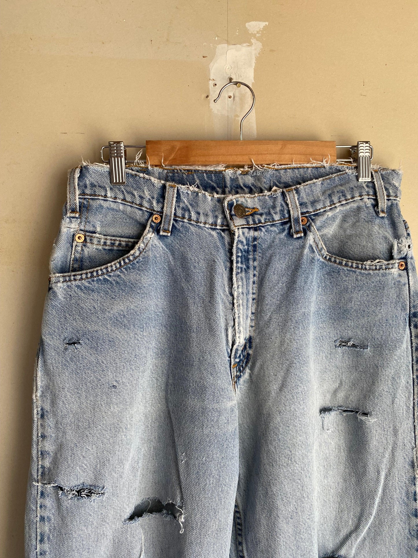 1980s Distressed Orange Tabs | 32