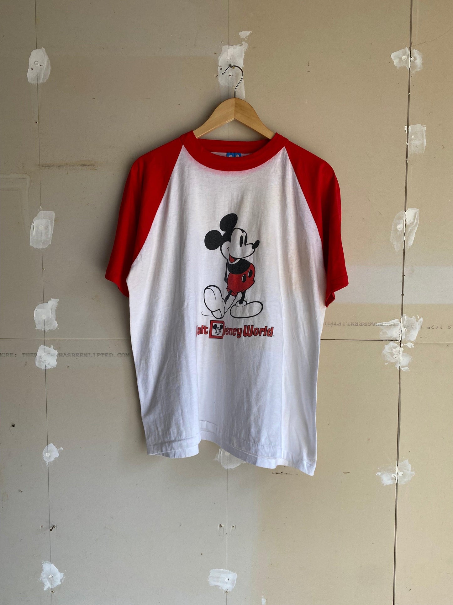 1980s Raglan Mickey Tee | L