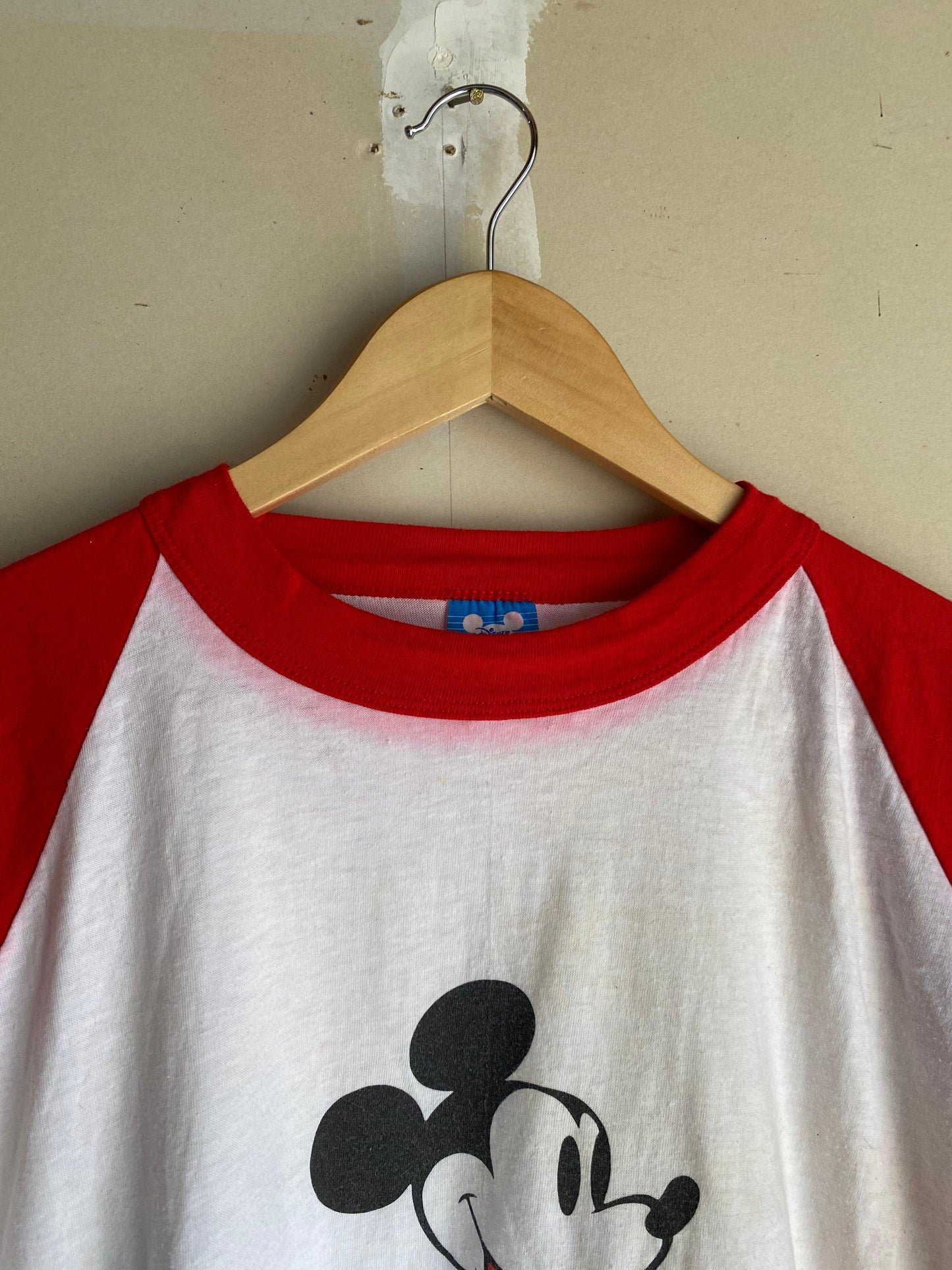 1980s Raglan Mickey Tee | L
