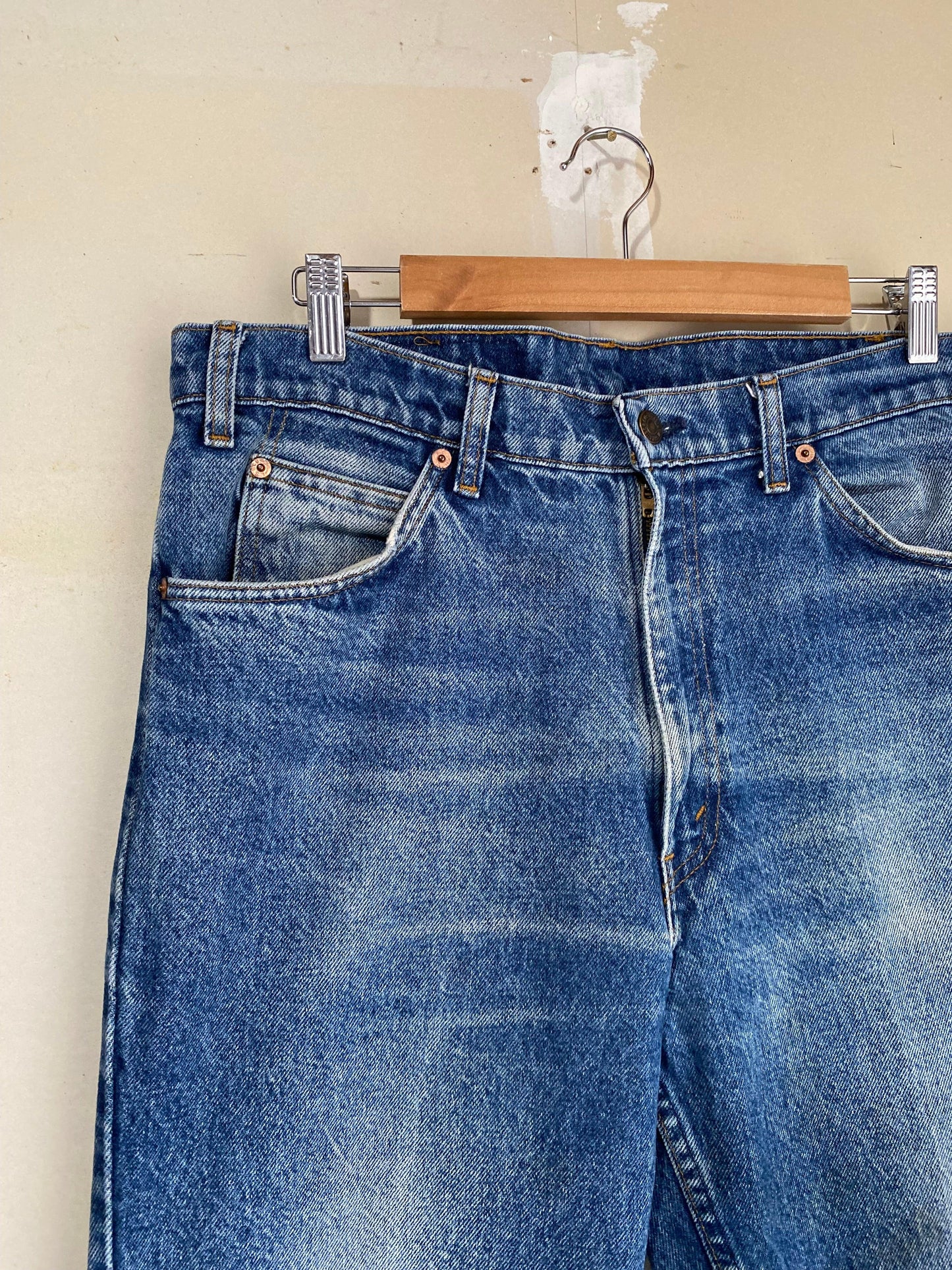 1980s 505 Orange Tab Levis | 36