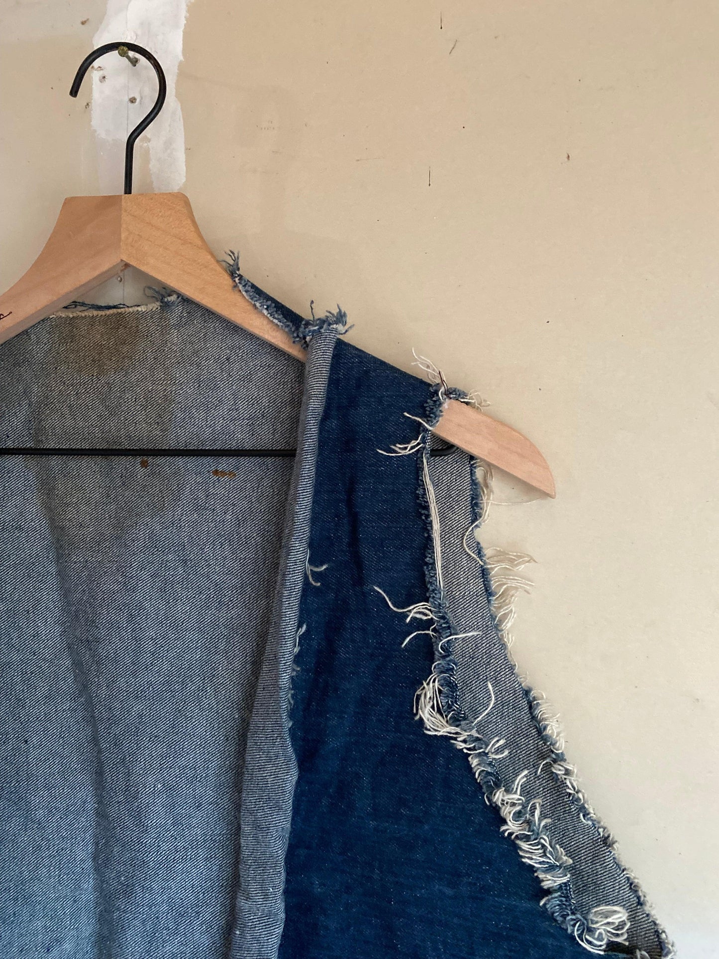 1960S Handmade Denim Vest | M