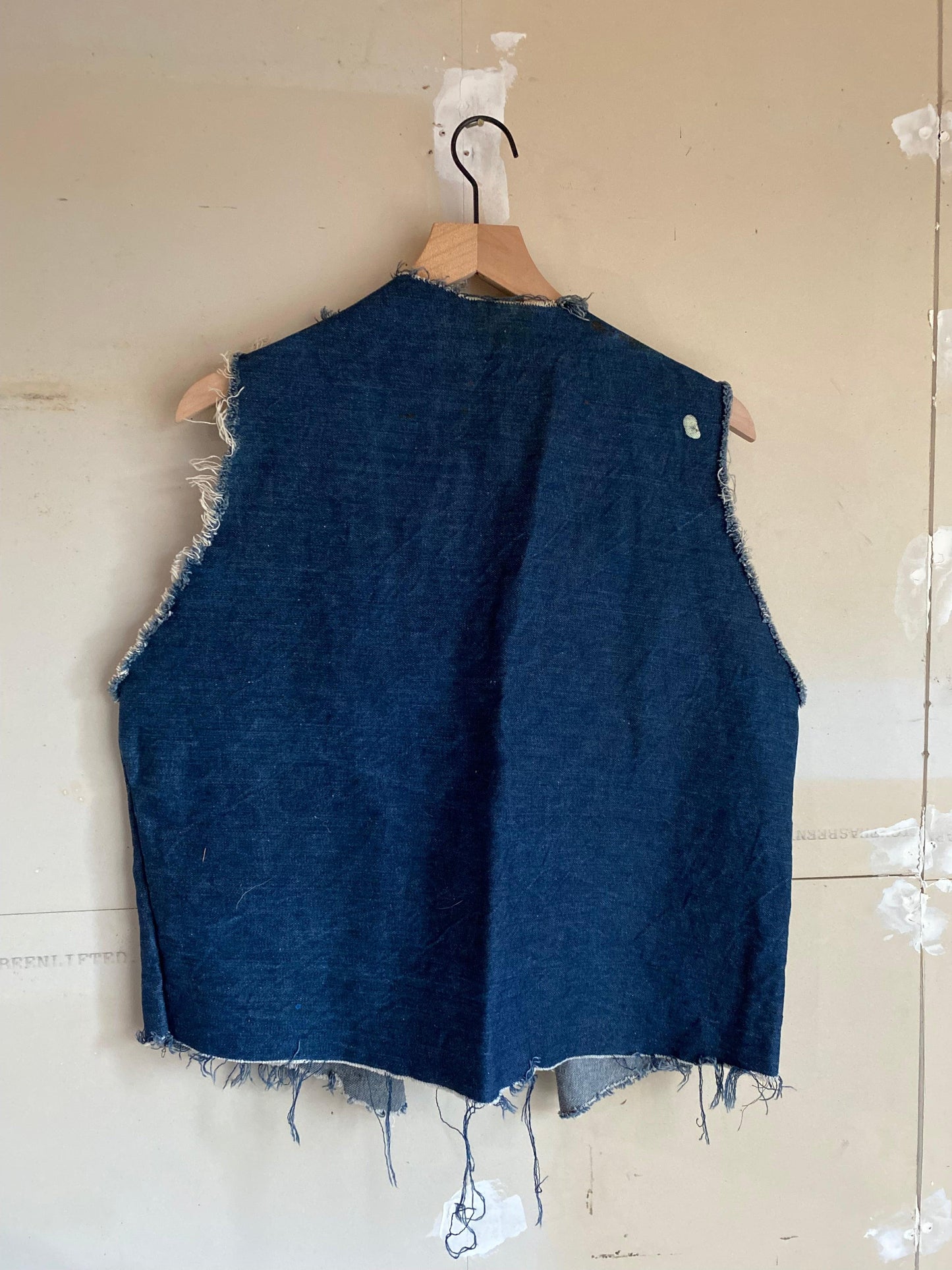1960S Handmade Denim Vest | M
