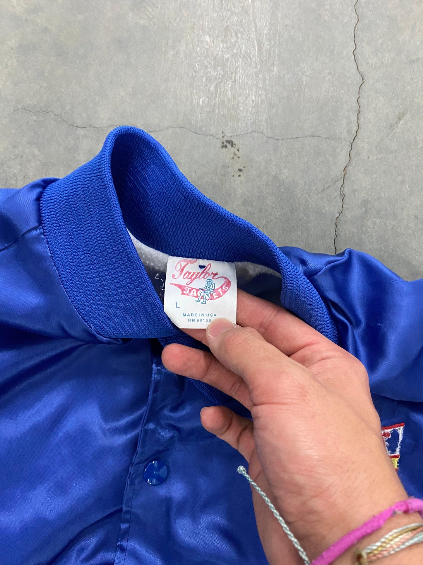 vintage 90s satin racing tee
