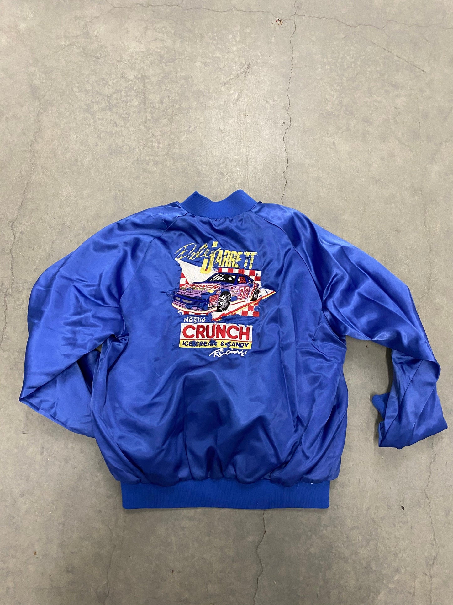 vintage 90s satin racing tee