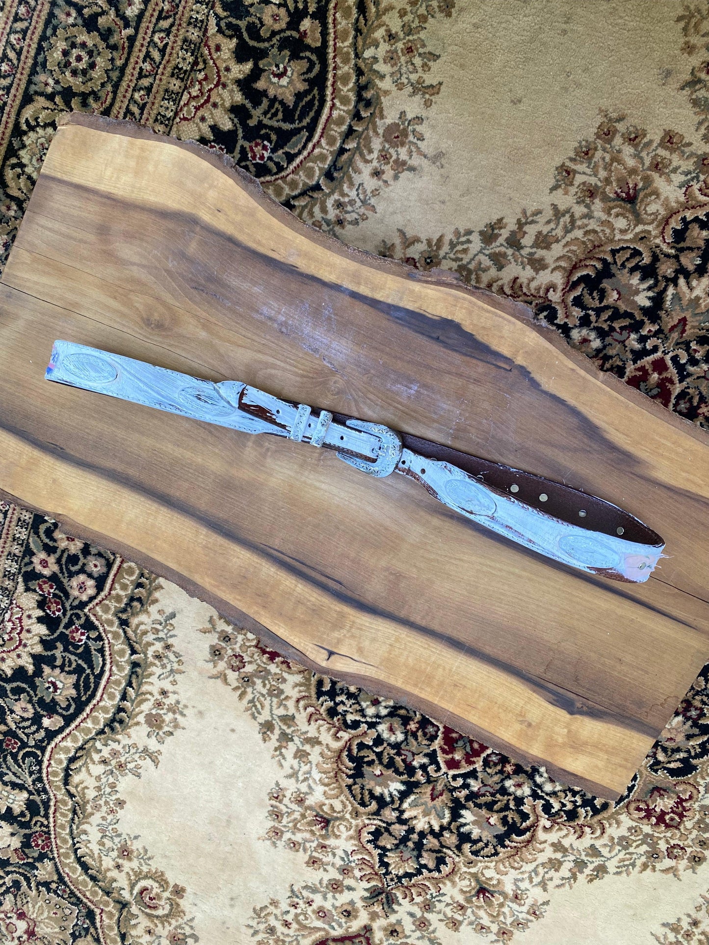 Vintage Western Plaster Belts | 34-38