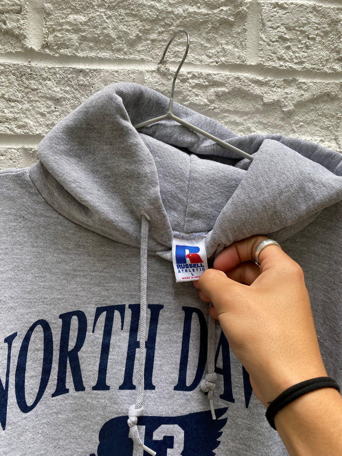 Vintage 90S Russell Hoodie | L