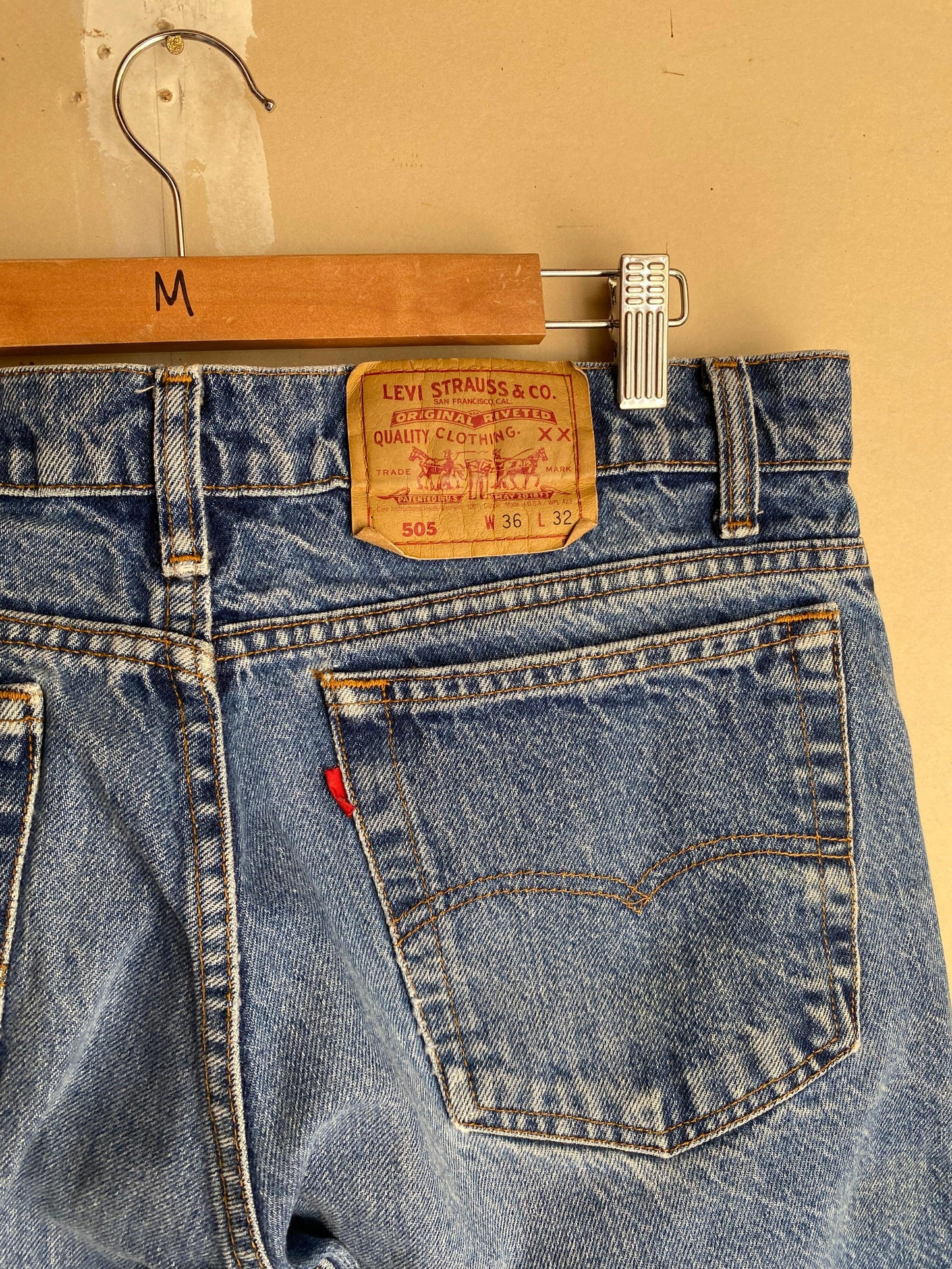 1990s 505 Levis Denim | 36