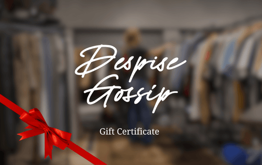 Despise Gossip Gift Card