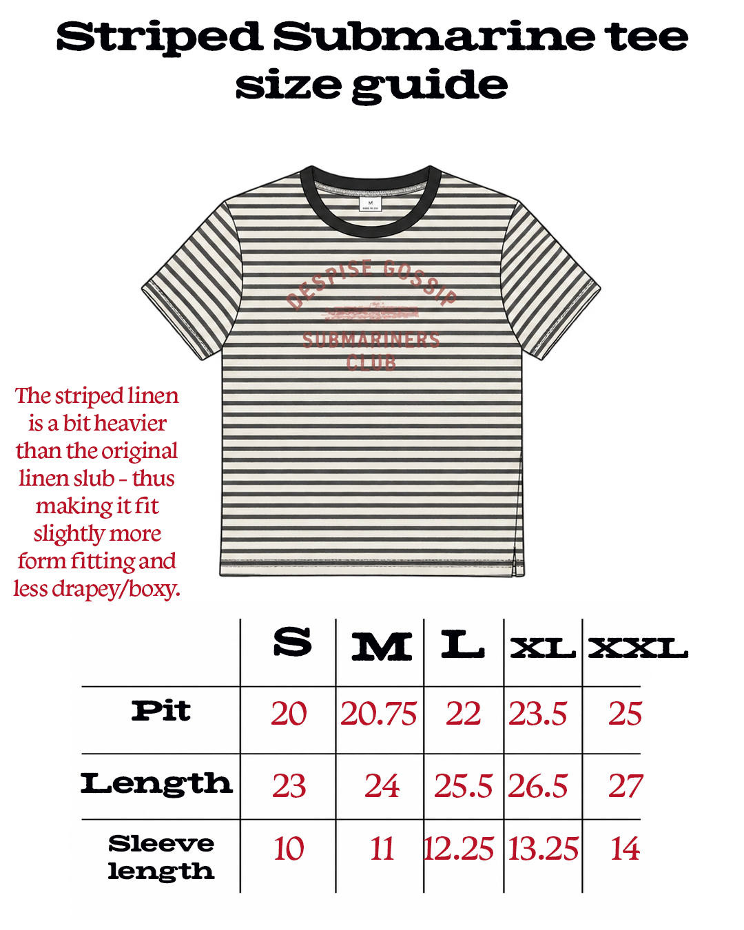 Submarine Tee - Striped