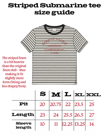Submarine Tee - Striped