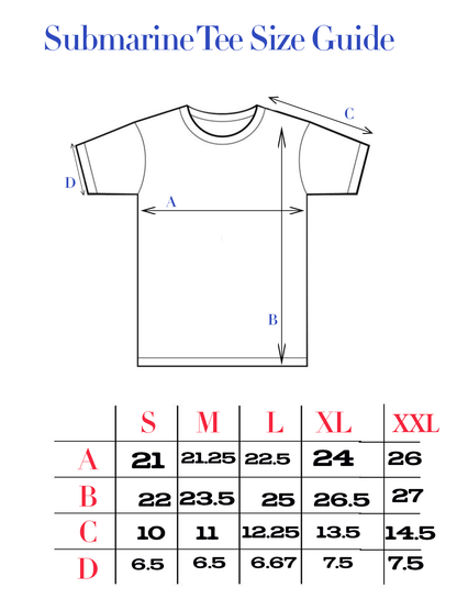 Submarine Tee - White