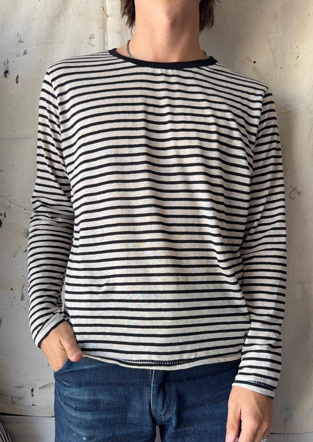 Submarine Tee Long Sleeve - Striped