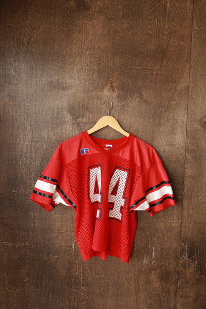 Cropped Boxy Mesh Jersey | S