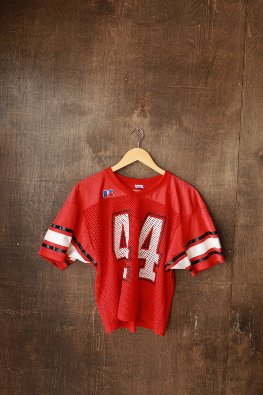 Cropped Boxy Mesh Jersey | S