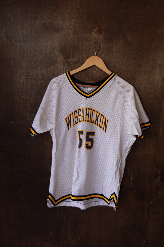 1990s Mesh White Jersey | L